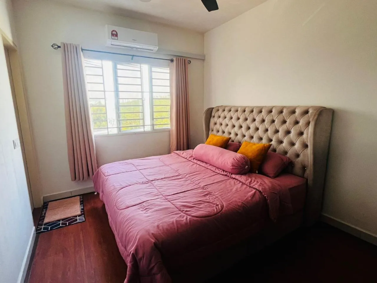 Bed in D'Camellia Ecohill Homestay