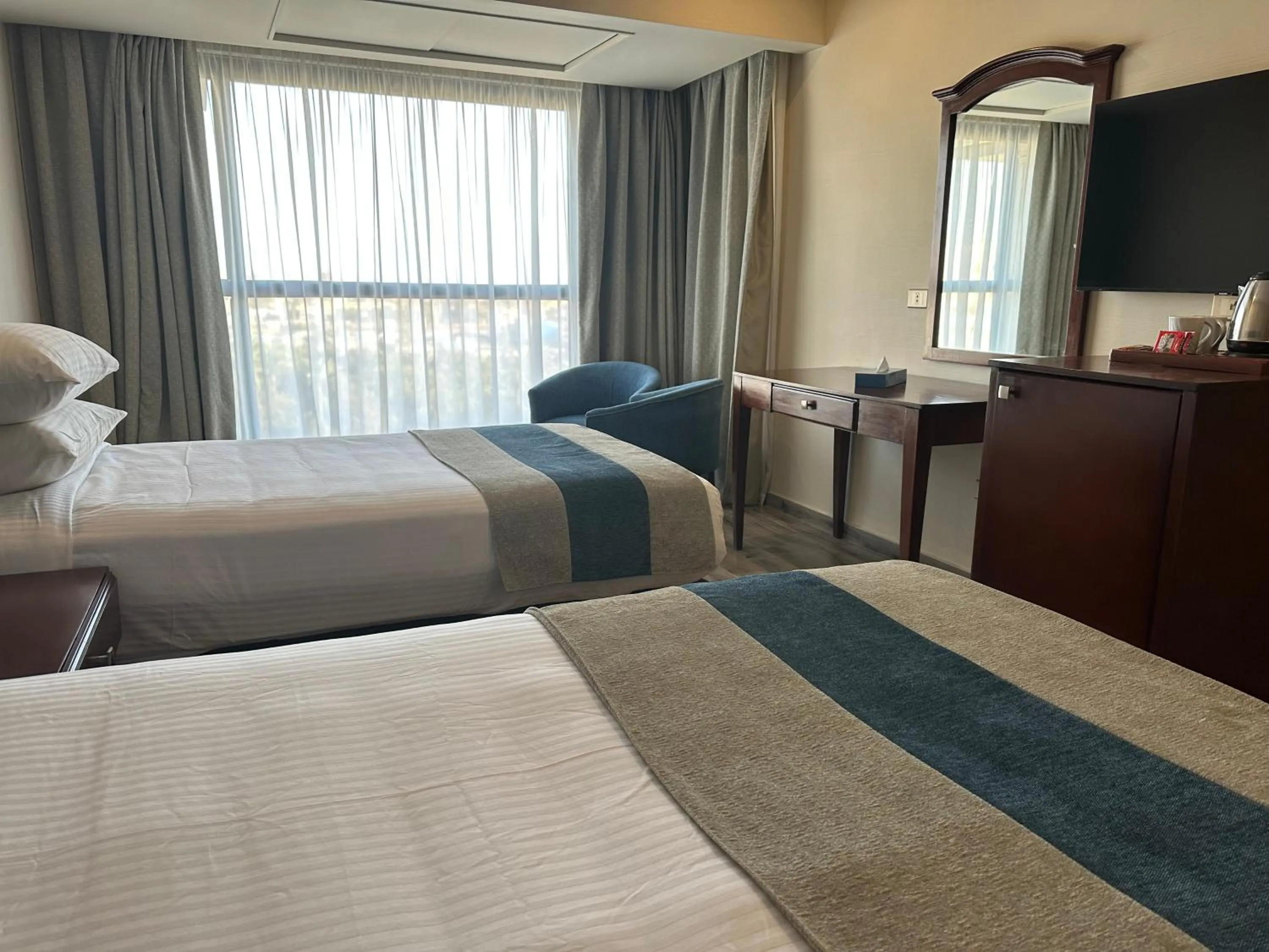 Bed in Stay Inn Pyramids Hotel