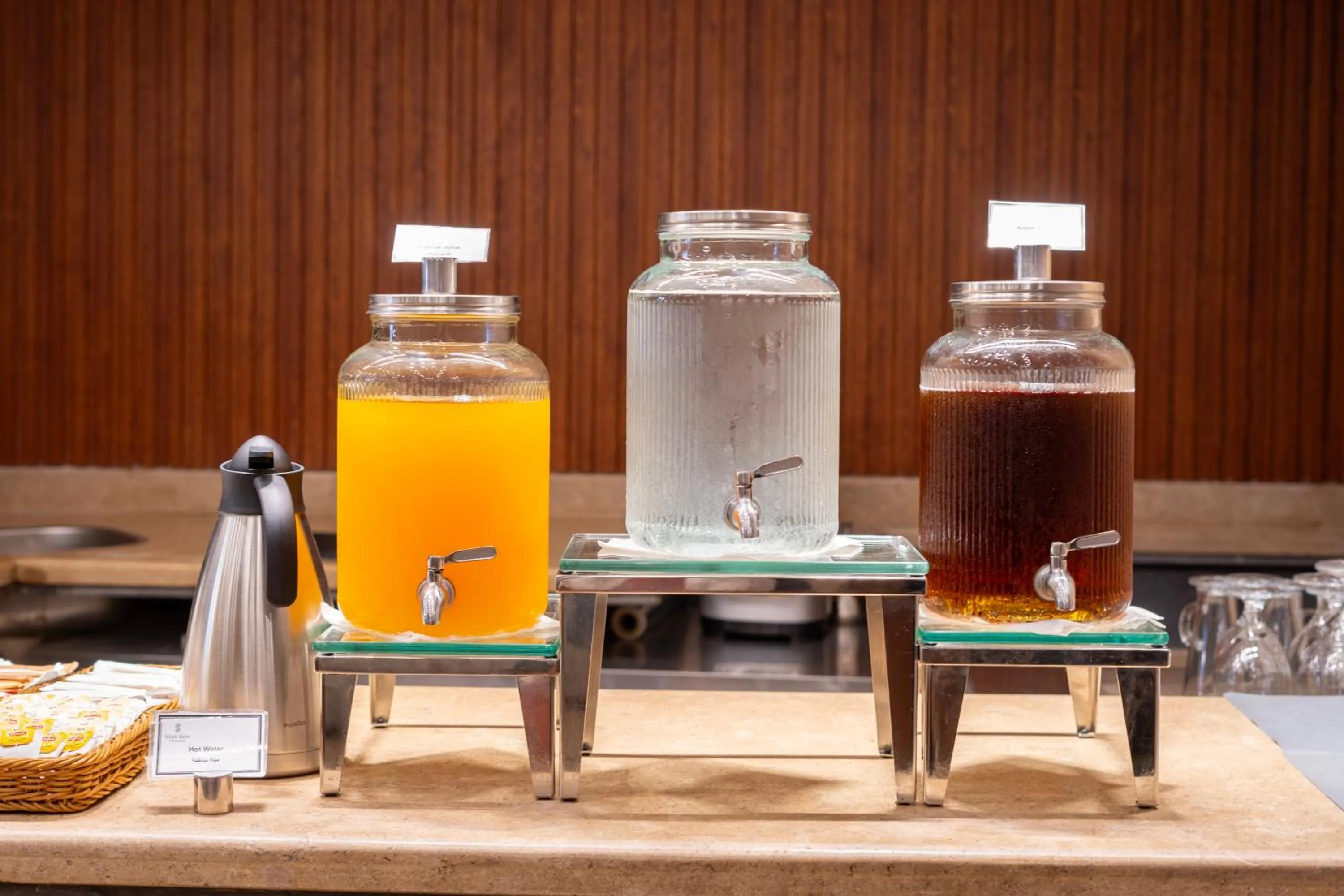 Buffet breakfast in Stay Inn Pyramids Hotel