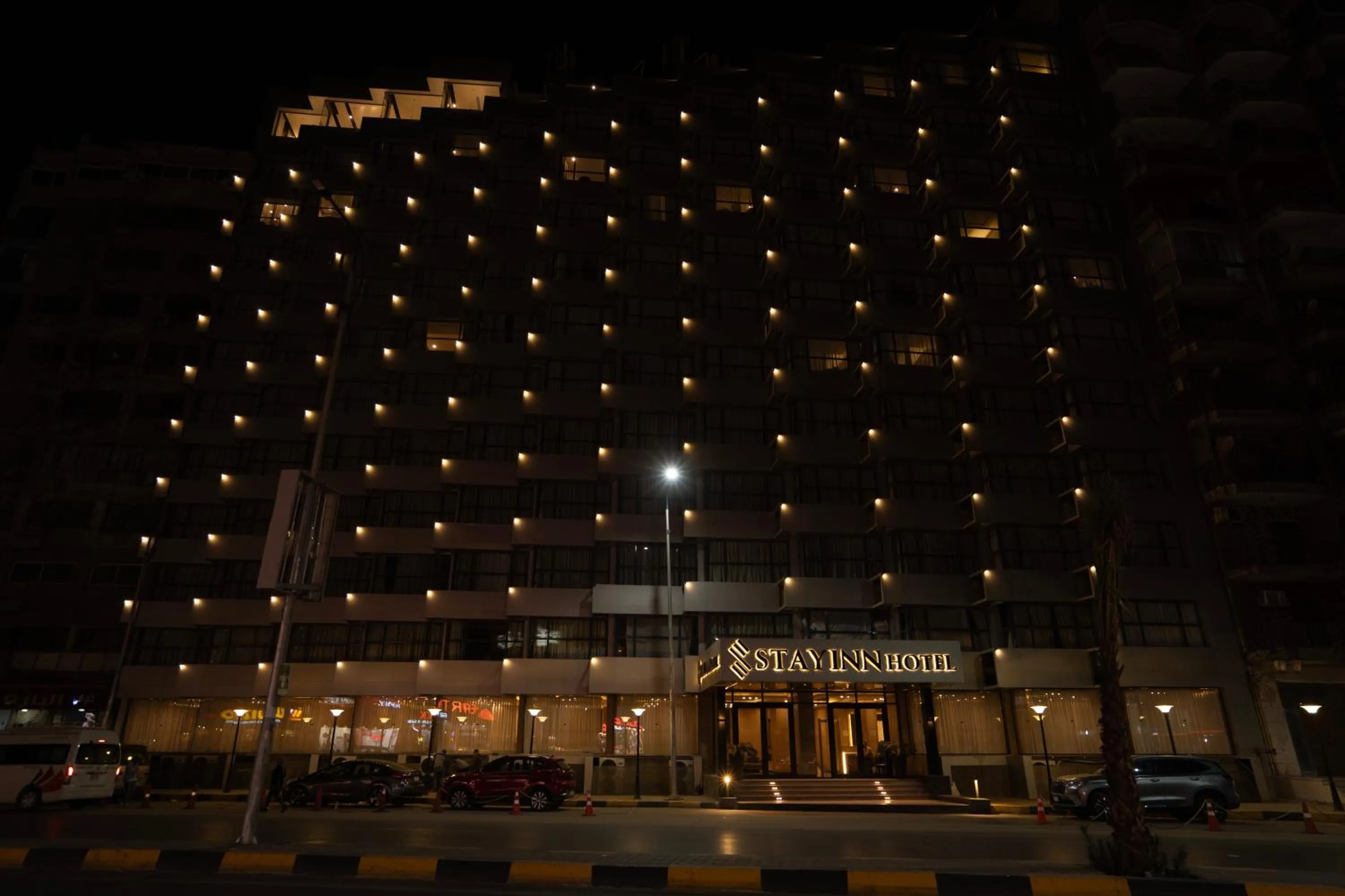 Property building in Stay Inn Pyramids Hotel