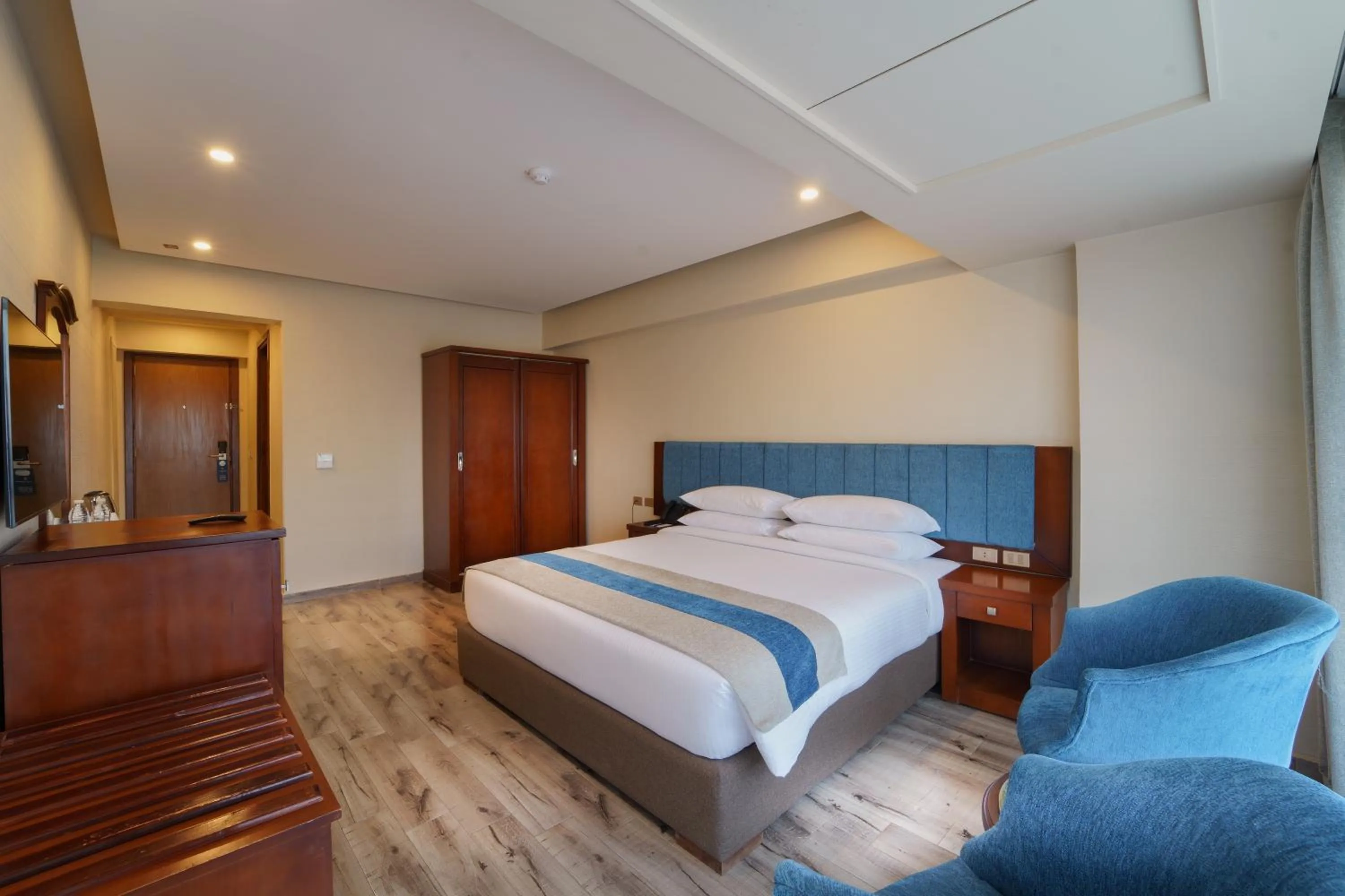 Bed in Stay Inn Pyramids Hotel