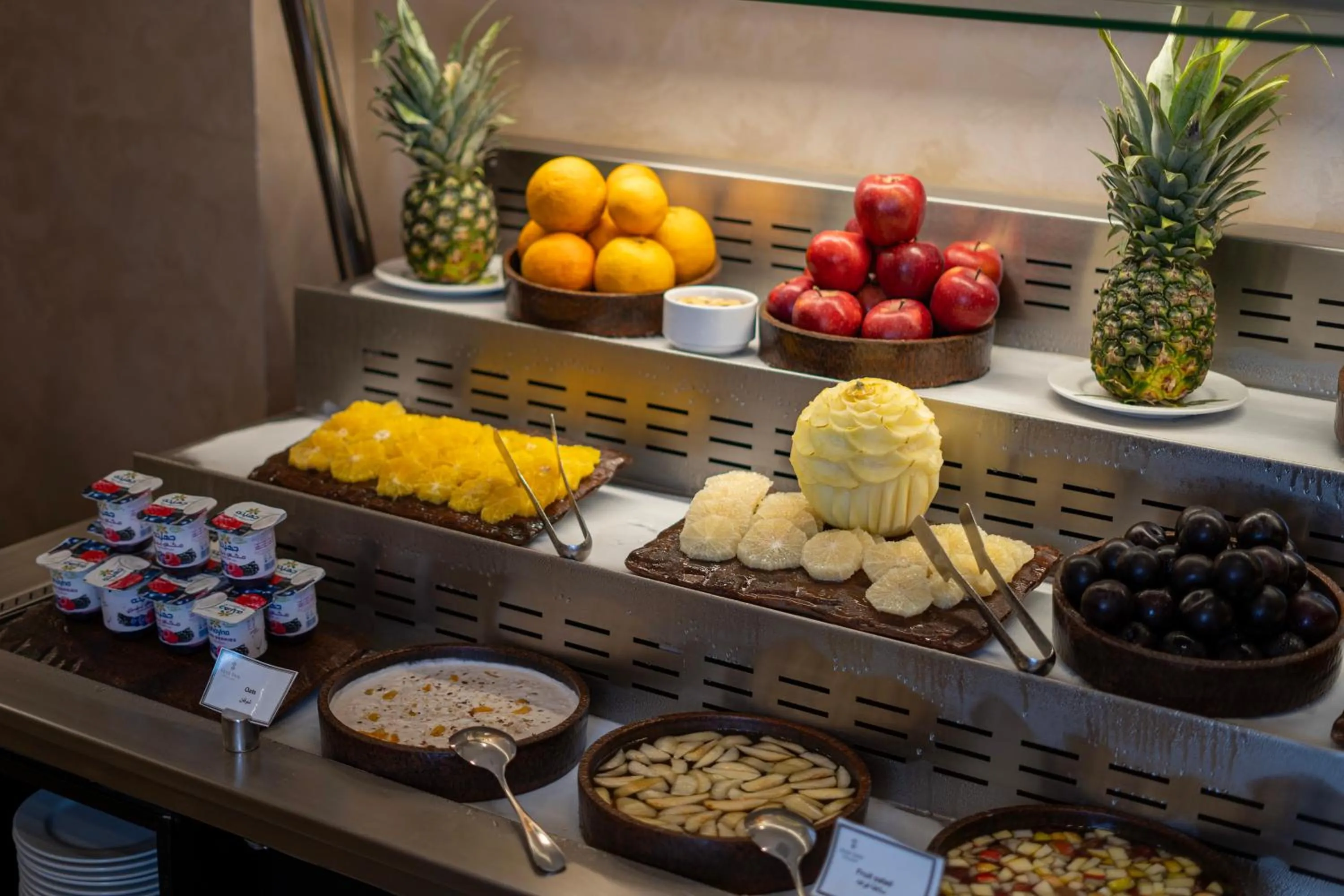 Buffet breakfast in Stay Inn Pyramids Hotel