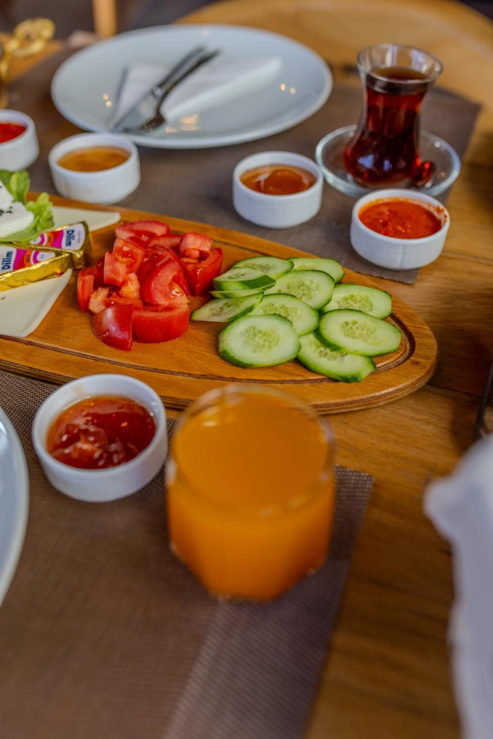 Food and drinks in Lubberona Cave Cappadocia