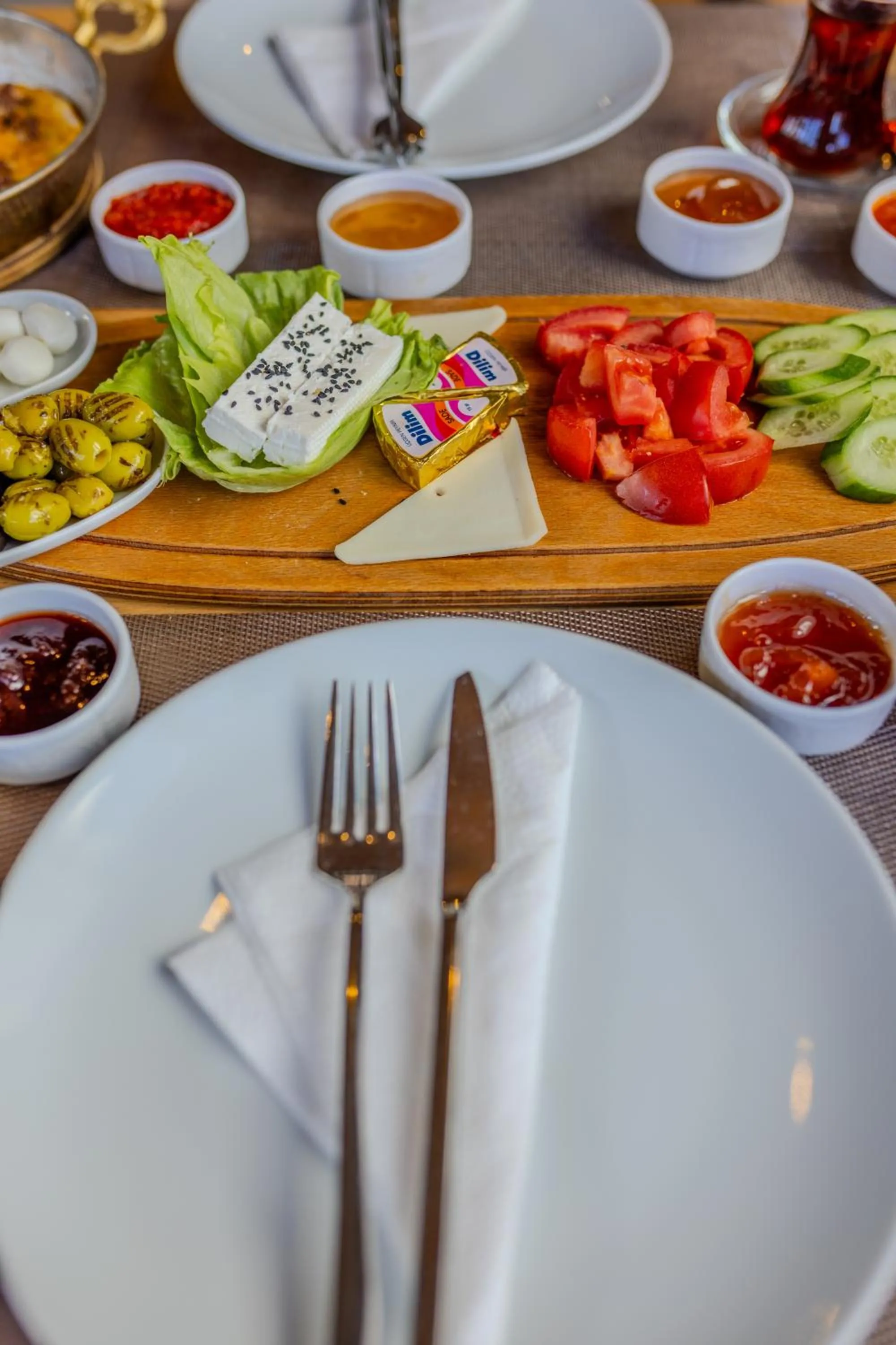 Food and drinks in Lubberona Cave Cappadocia