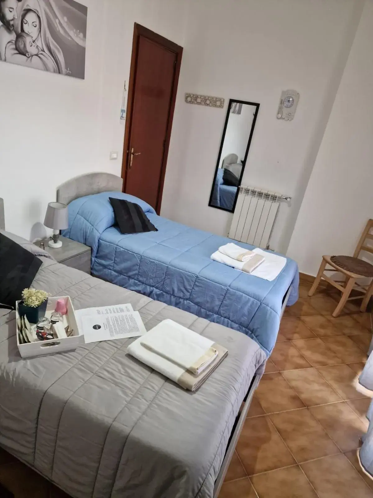 Twin Room with Terrace in Le stanze di Aurora Twin Room with Terrace in Le stanze di Aurora