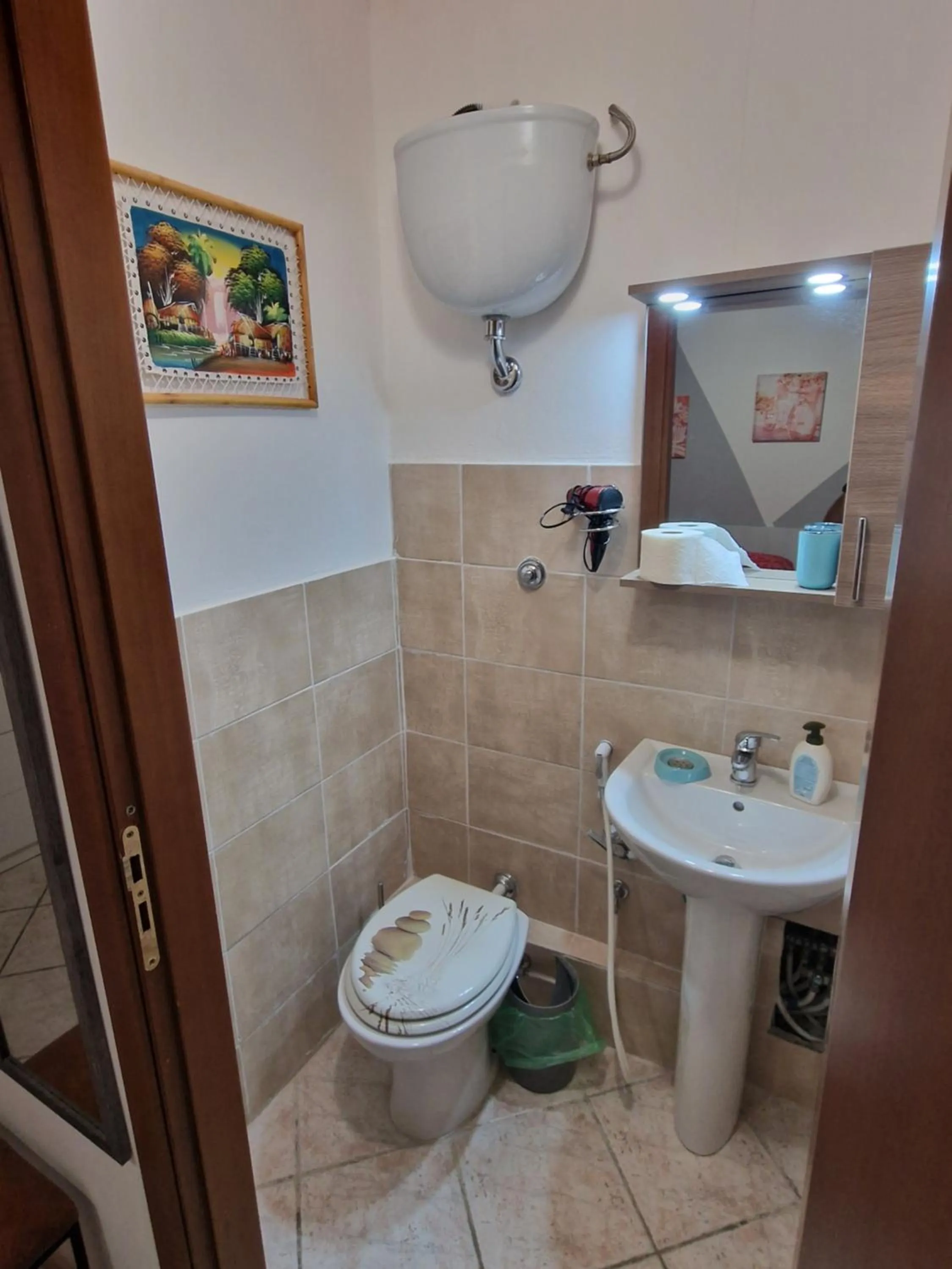 Toilet in Le stanze di Aurora