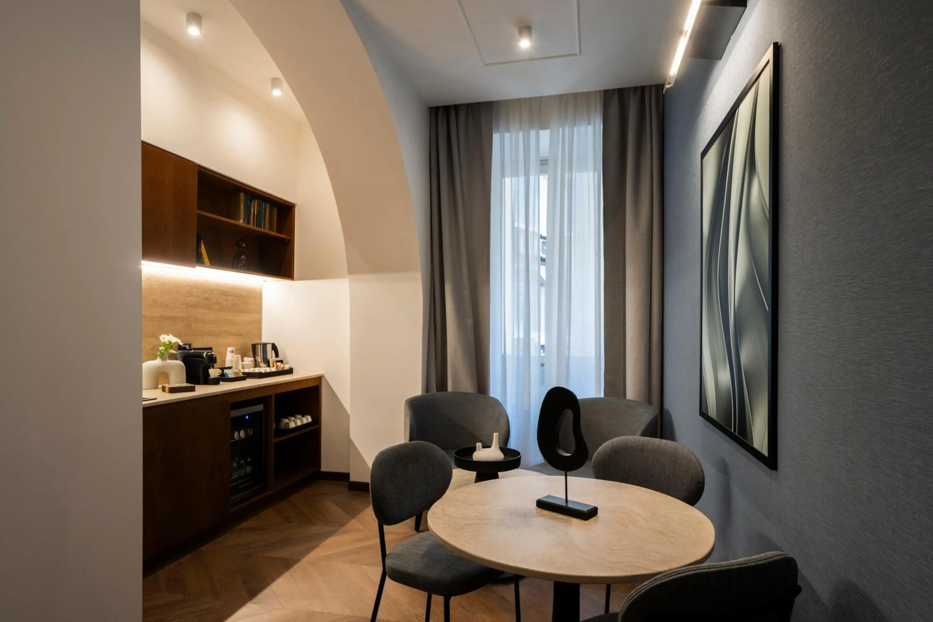 Lobby or reception in Boutique Hotel Piedra Rome City Centre