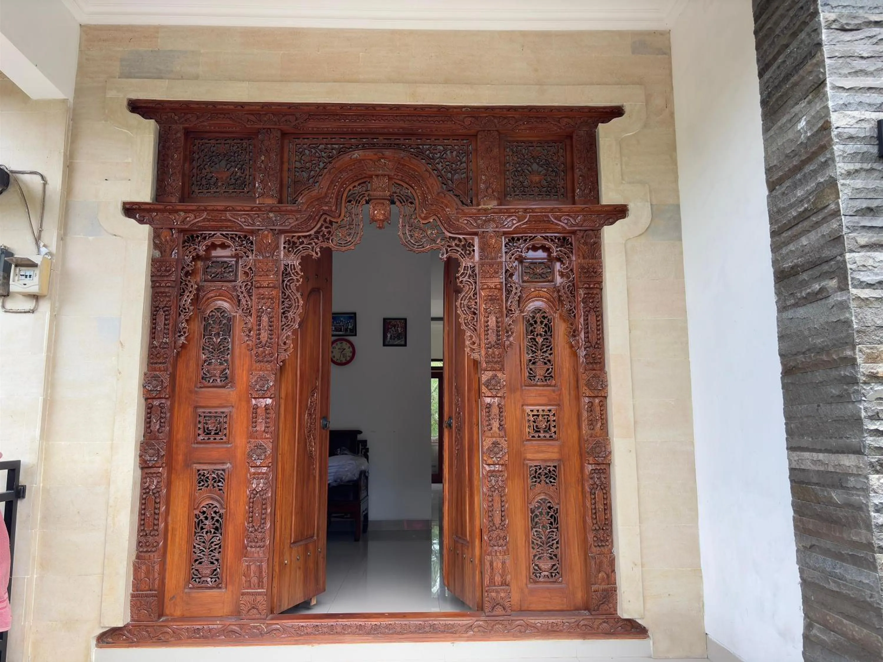 Facade/entrance in Casa De Arya Ubud