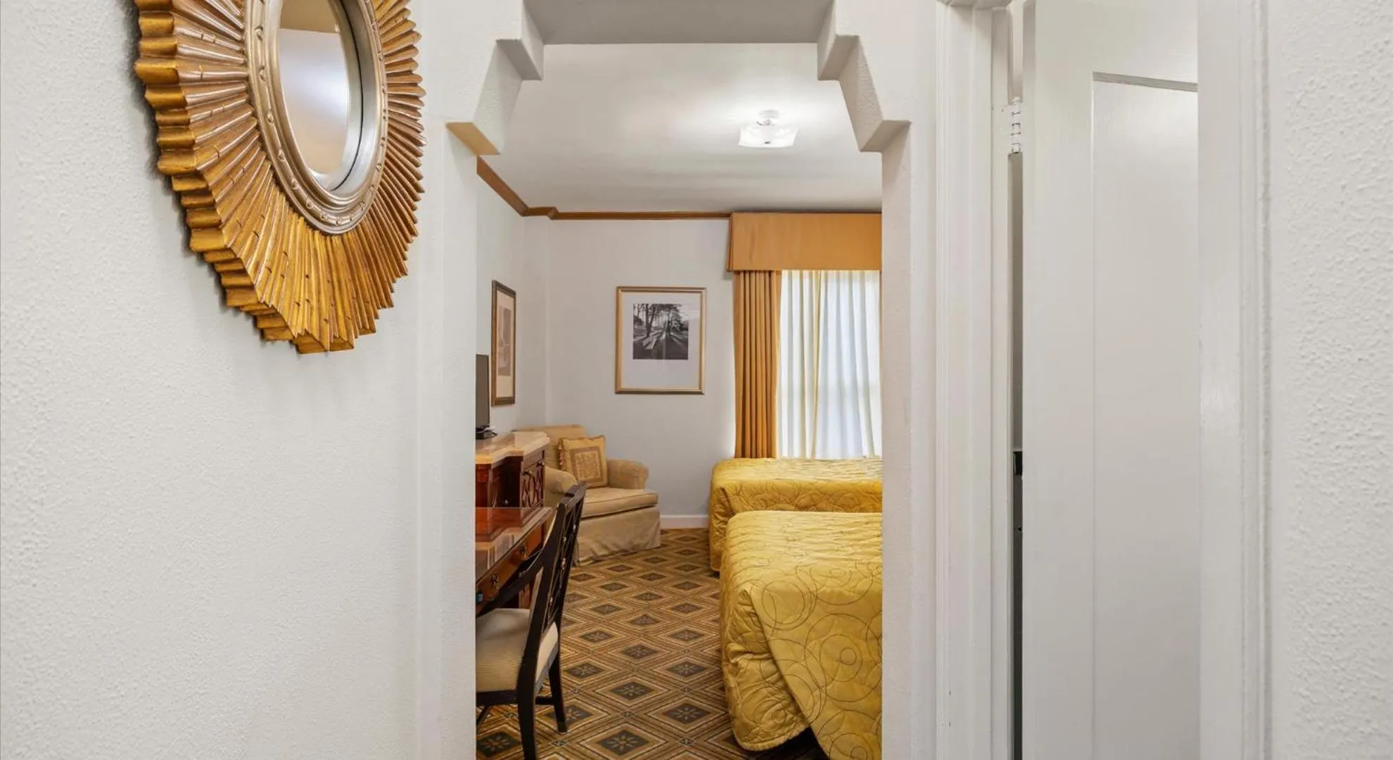 Bed in EMBASSY HOTEL