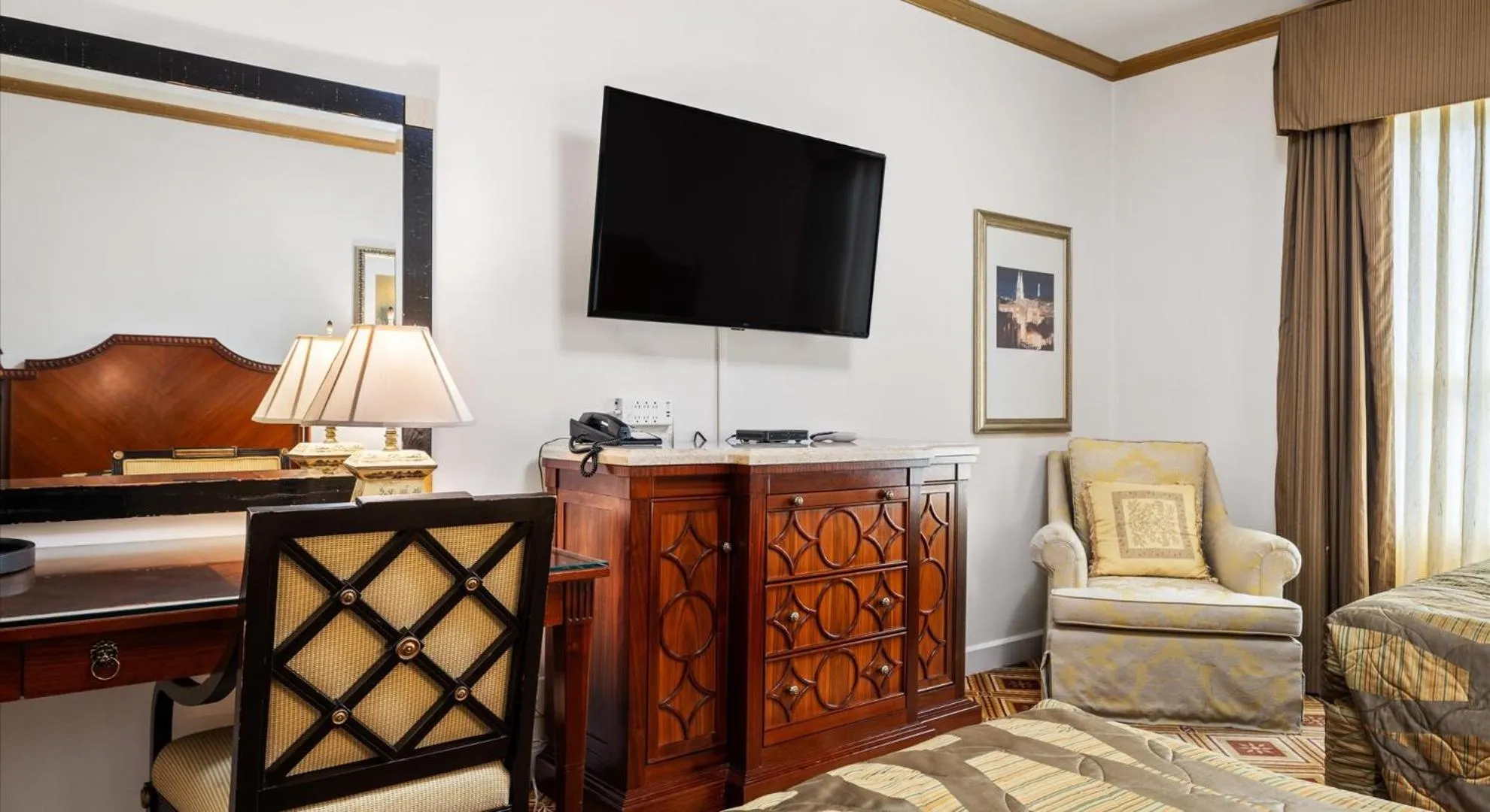 Bed in EMBASSY HOTEL