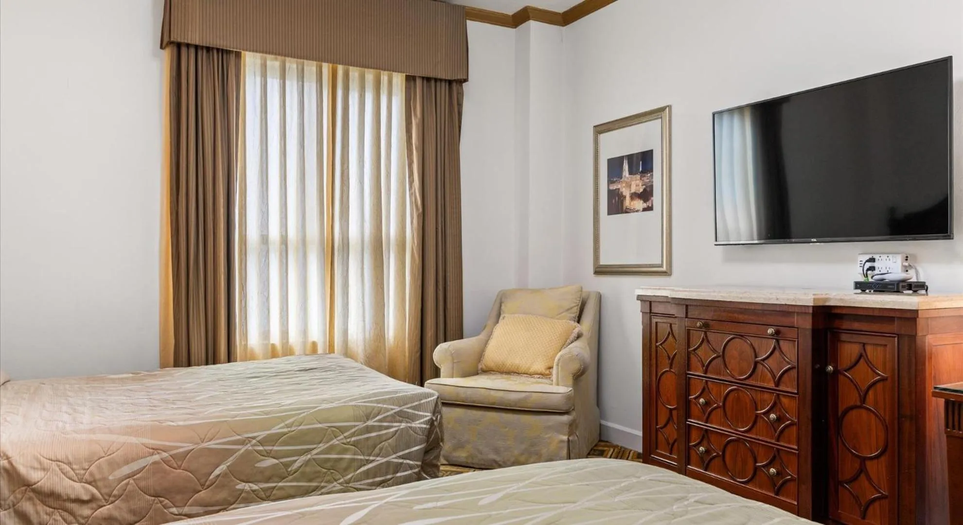 Bed in EMBASSY HOTEL