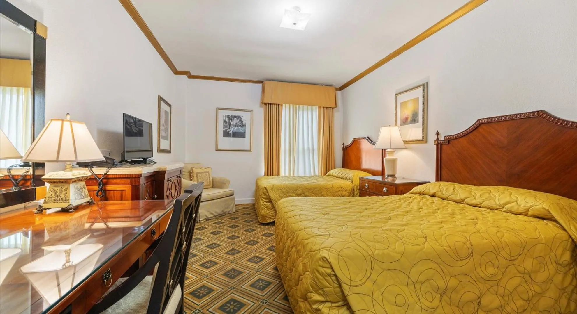 Bed in EMBASSY HOTEL