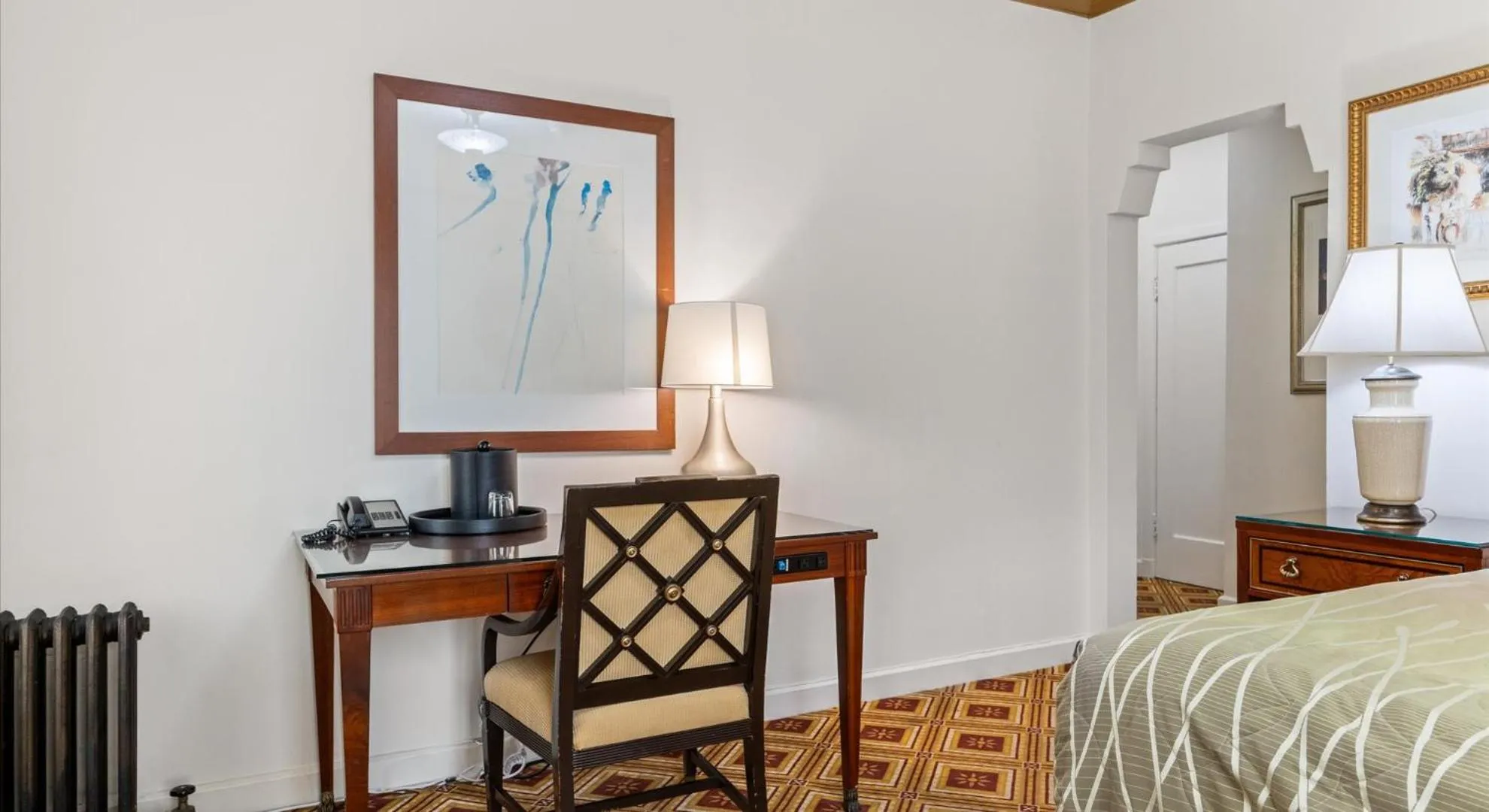 Bed in EMBASSY HOTEL