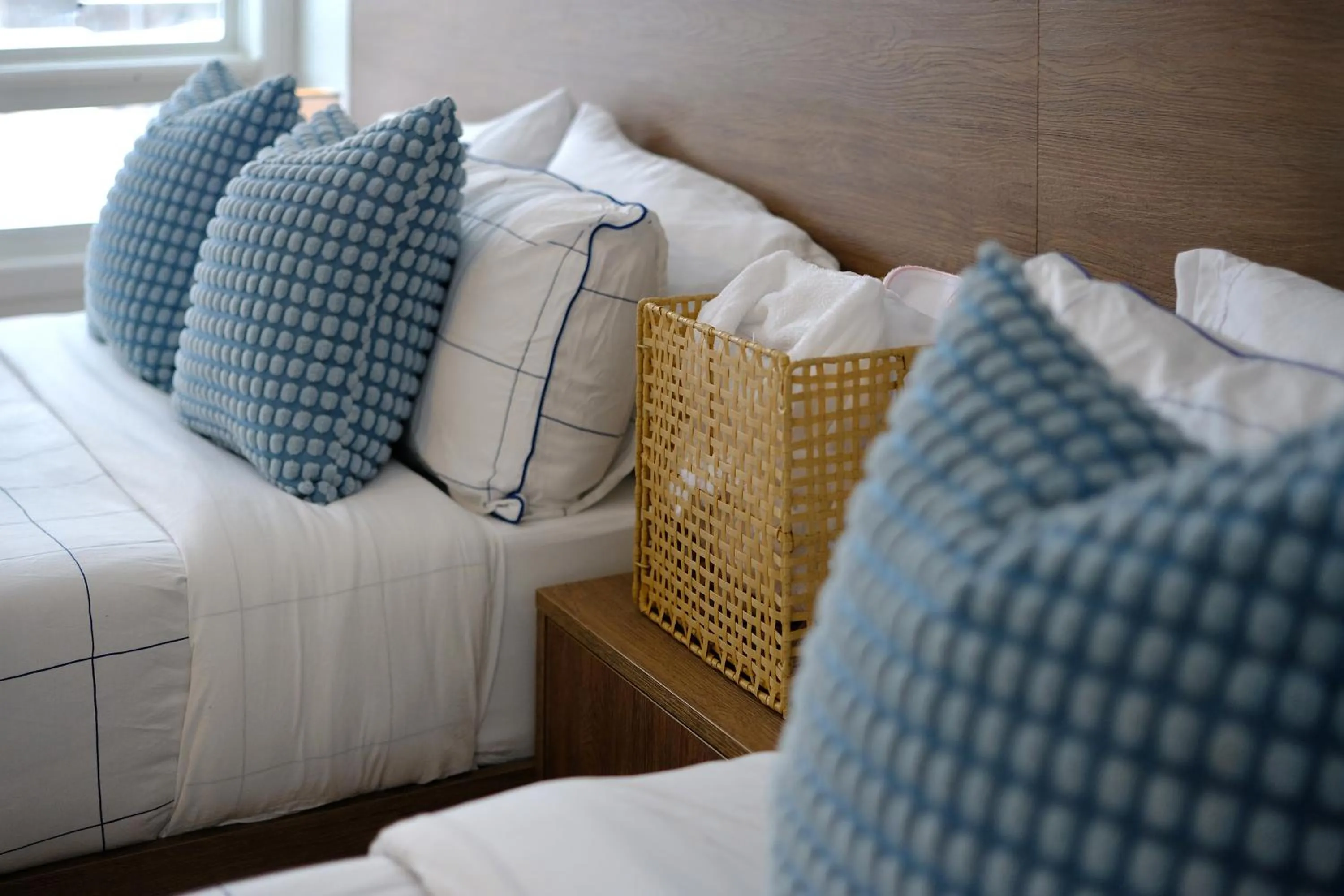 Bed in Stay Inn Muskoka