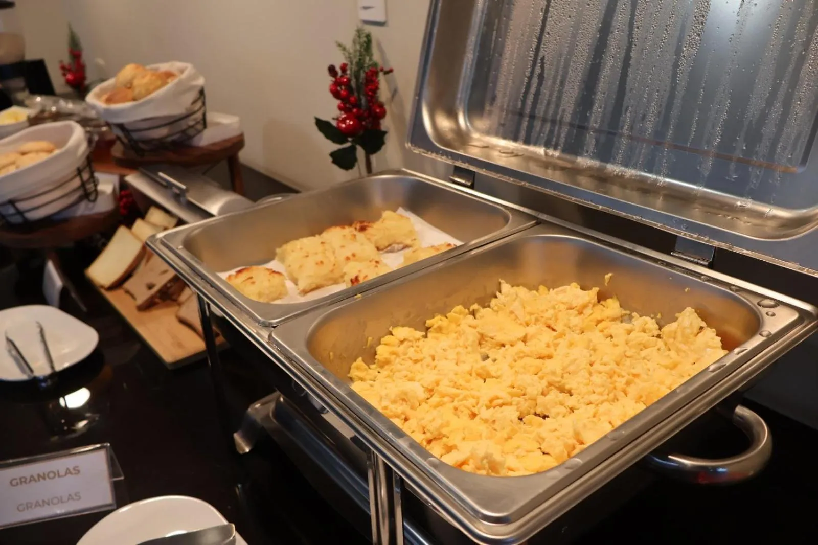 Buffet breakfast in Hotel Maywa