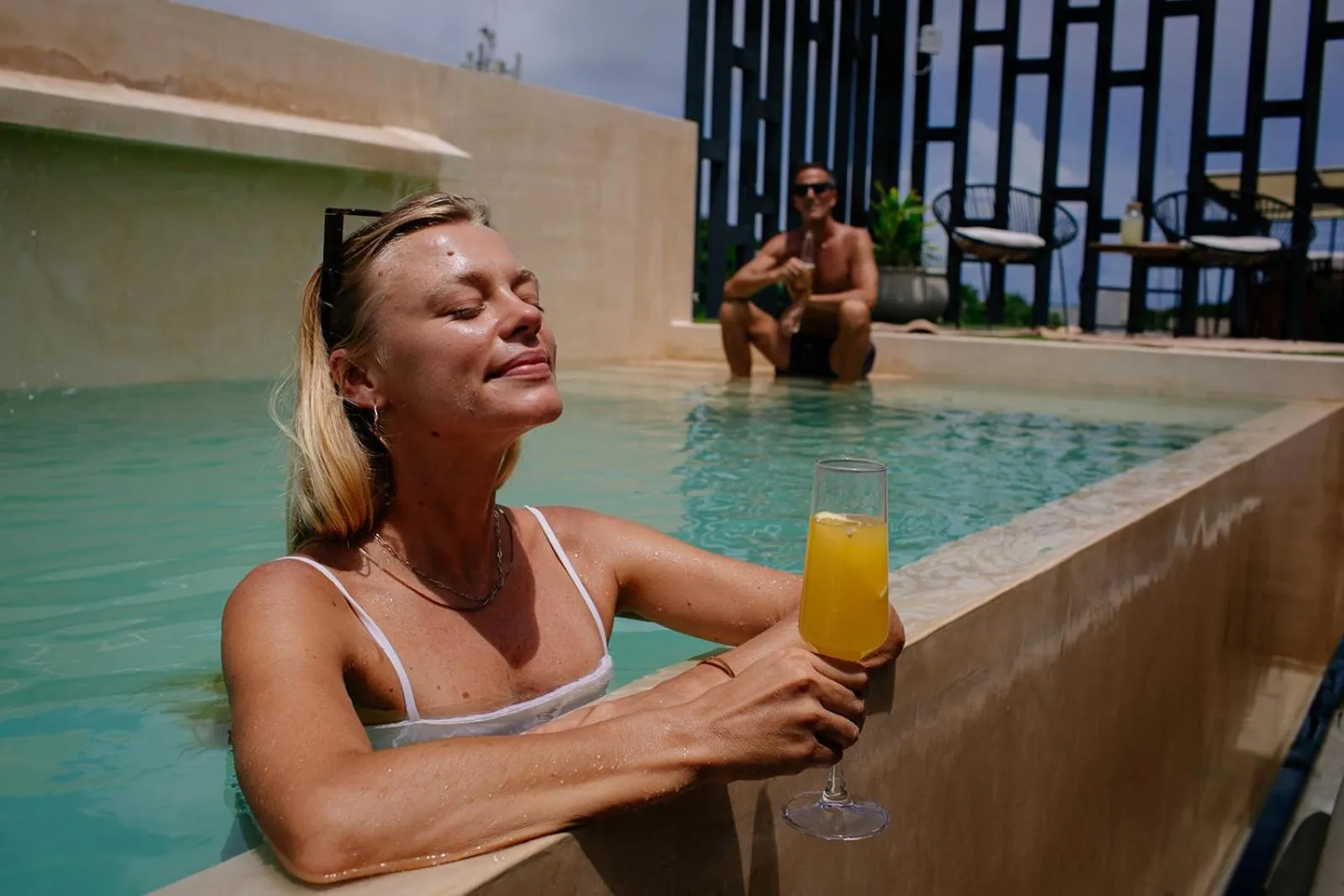 Swimming pool in Hotel Noah Tulum