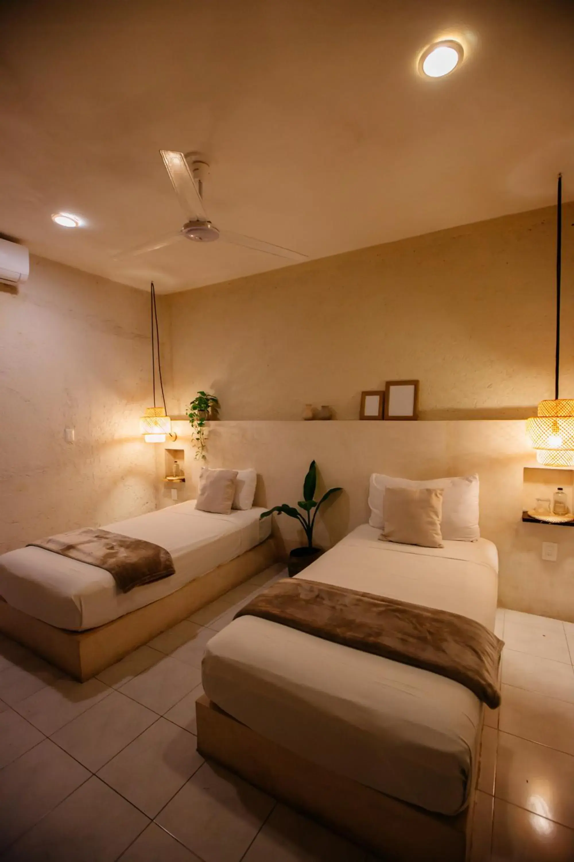 Twin Room in Hotel Noah Tulum Twin Room in Hotel Noah Tulum