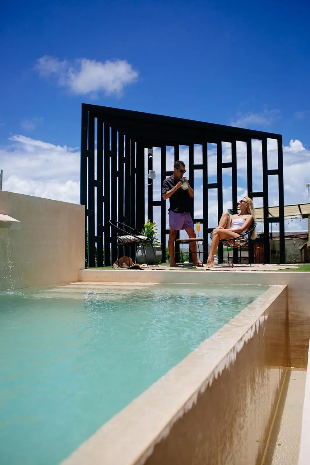 Swimming pool in Hotel Noah Tulum