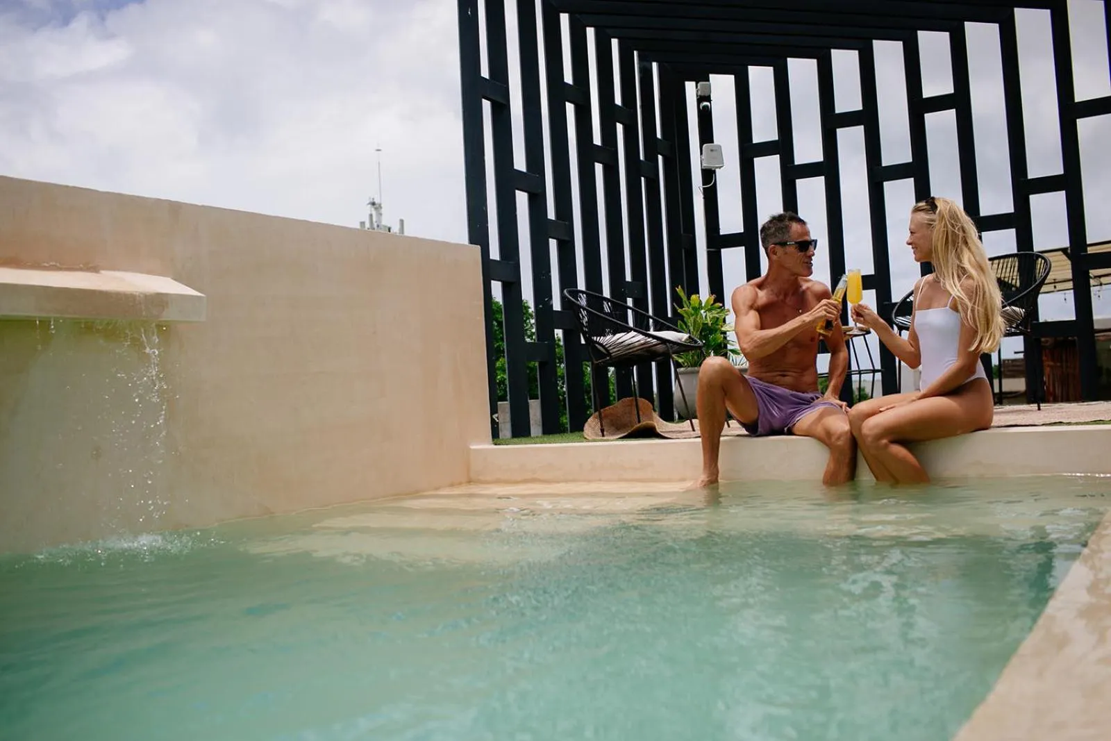 Swimming pool in Hotel Noah Tulum