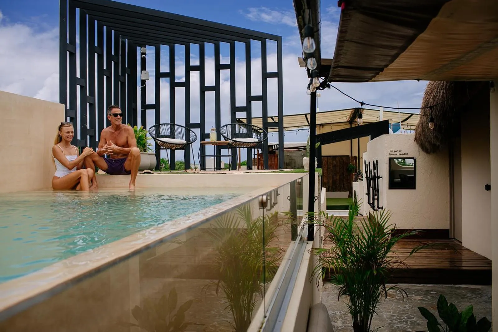 Swimming pool in Hotel Noah Tulum