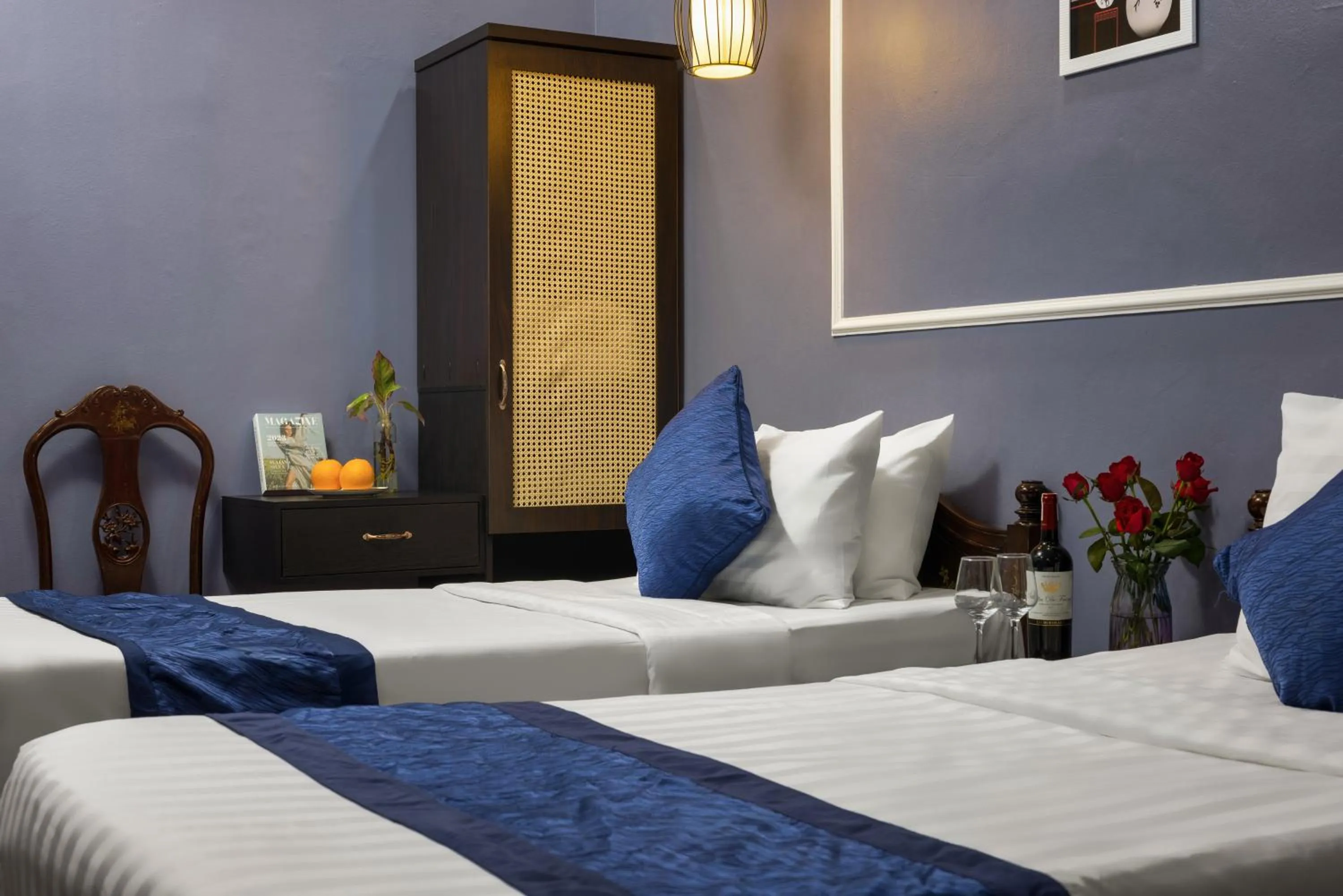 Bed in Amanda Boutique Hotel & Travel