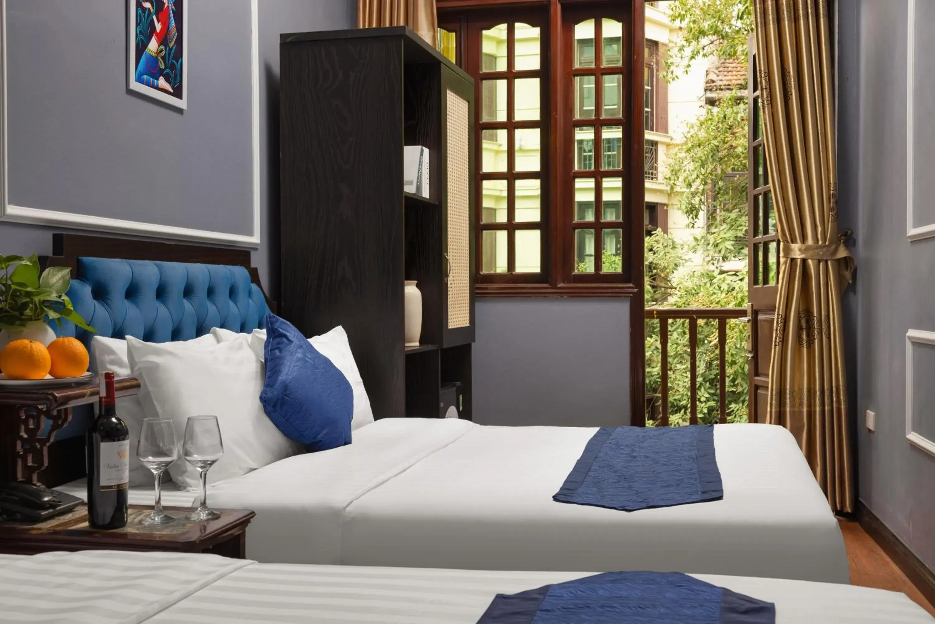 King Room with Balcony in Amanda Boutique Hotel & Travel King Room with Balcony in Amanda Boutique Hotel & Travel