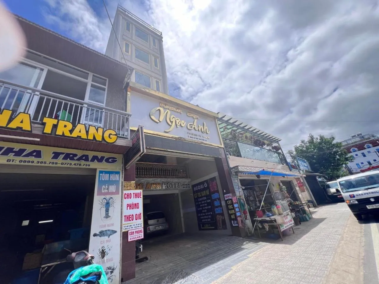 Facade/entrance in Ngoc Anh Hotel Da Lat