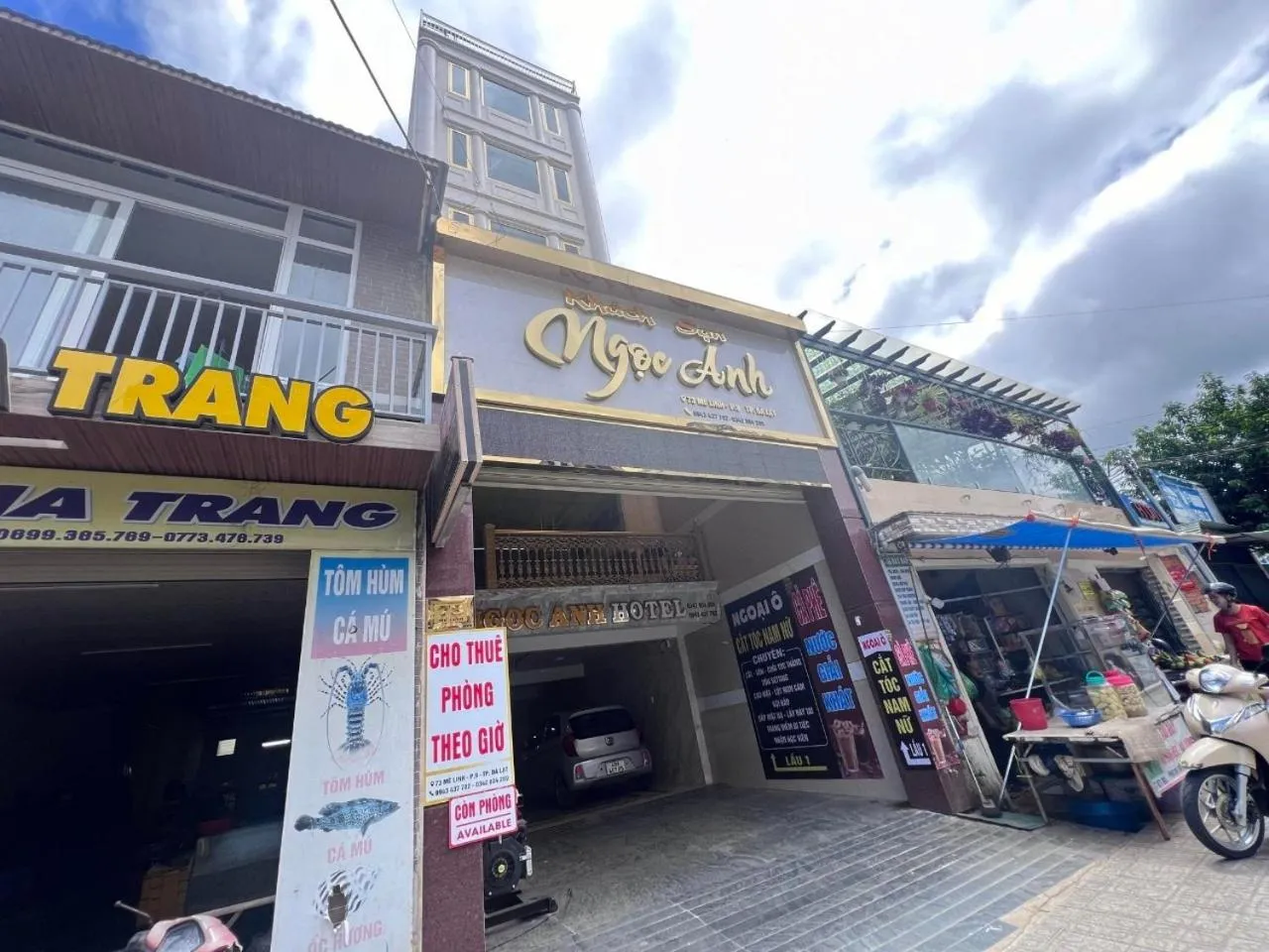 Facade/entrance in Ngoc Anh Hotel Da Lat