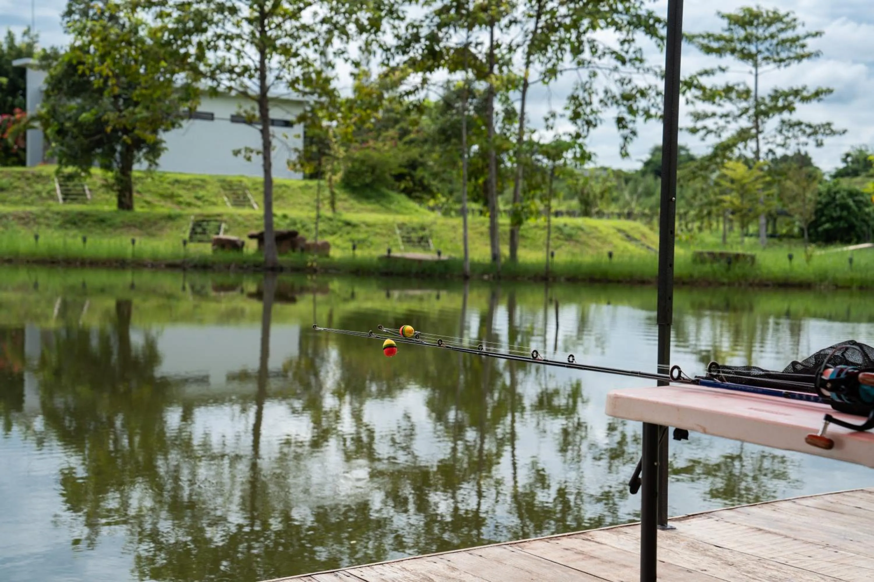 Lake view in Phum Domnak Domrey Resort