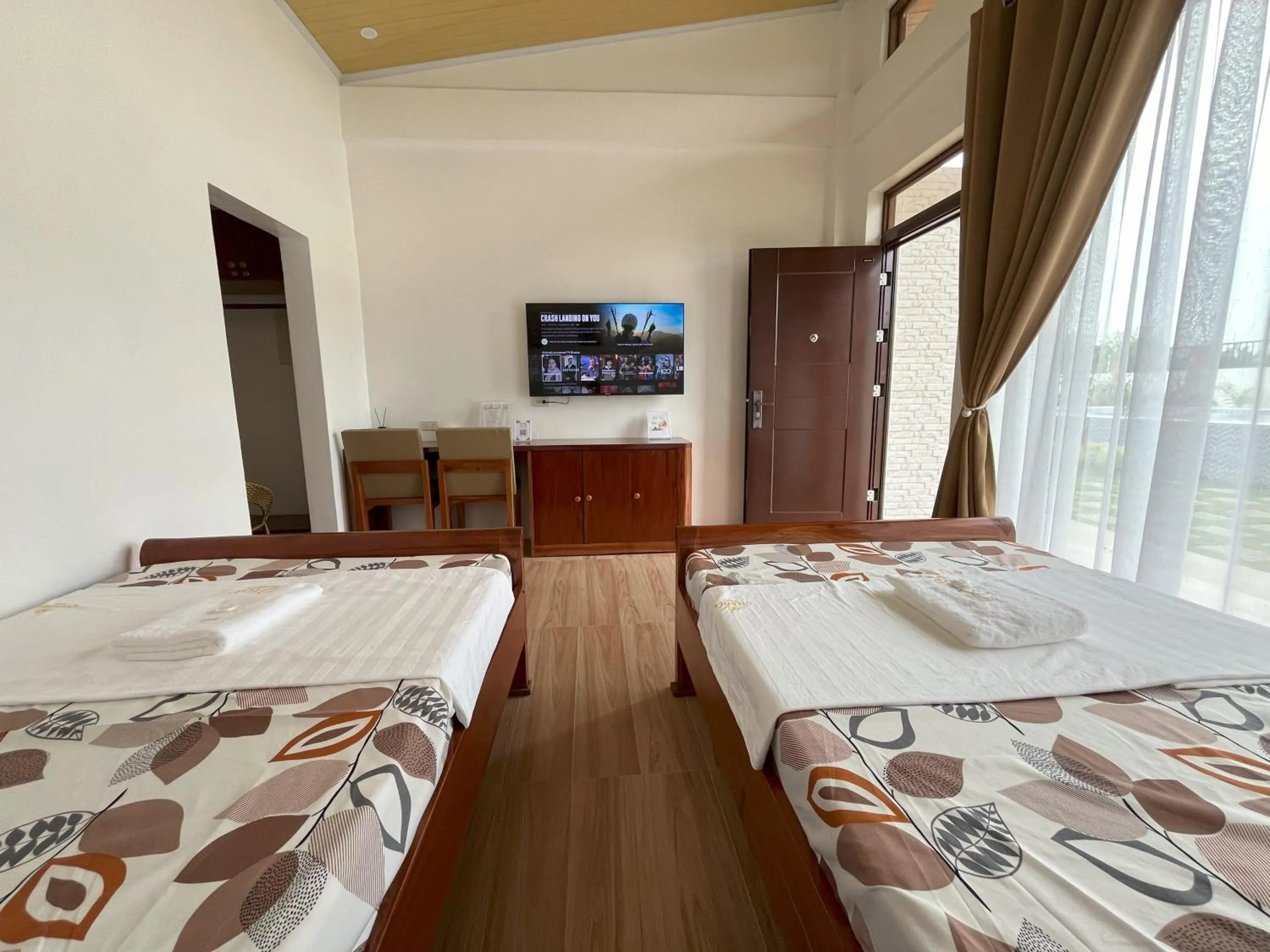 Bed in Villa Mercedes Private Resort