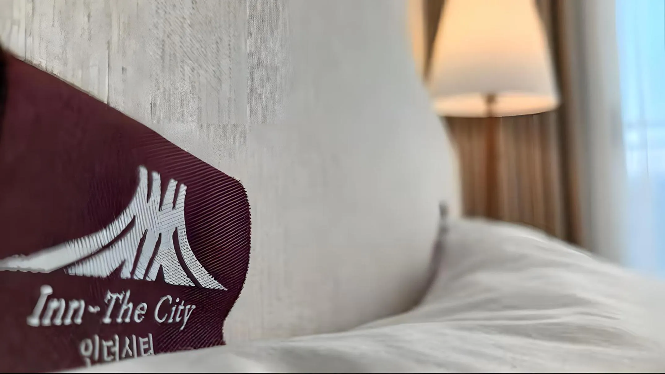 Property logo or sign, Bed in SurfResort INN-The City YangYang