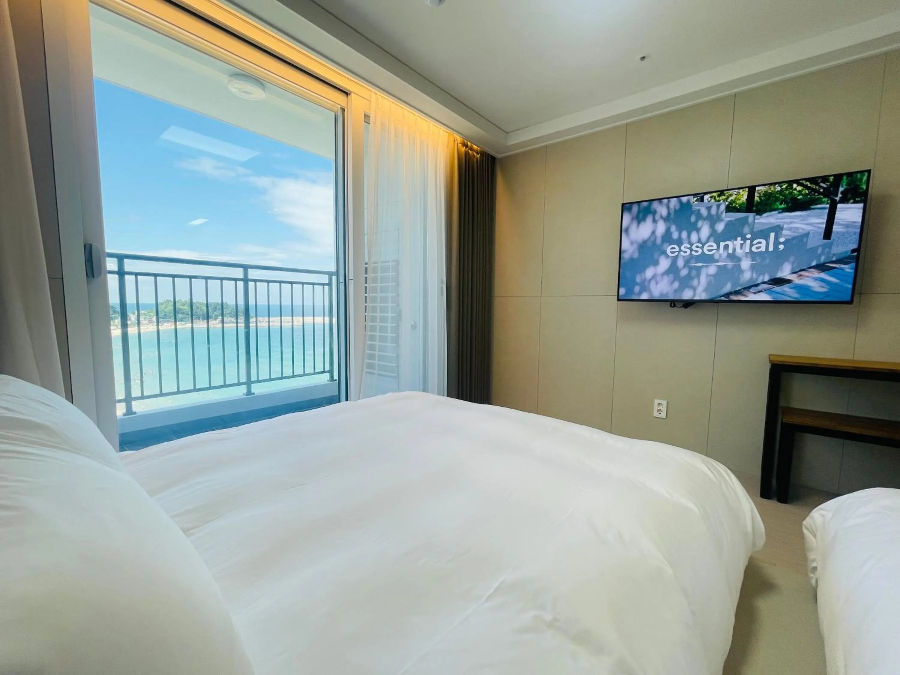 Bed in SurfResort INN-The City YangYang