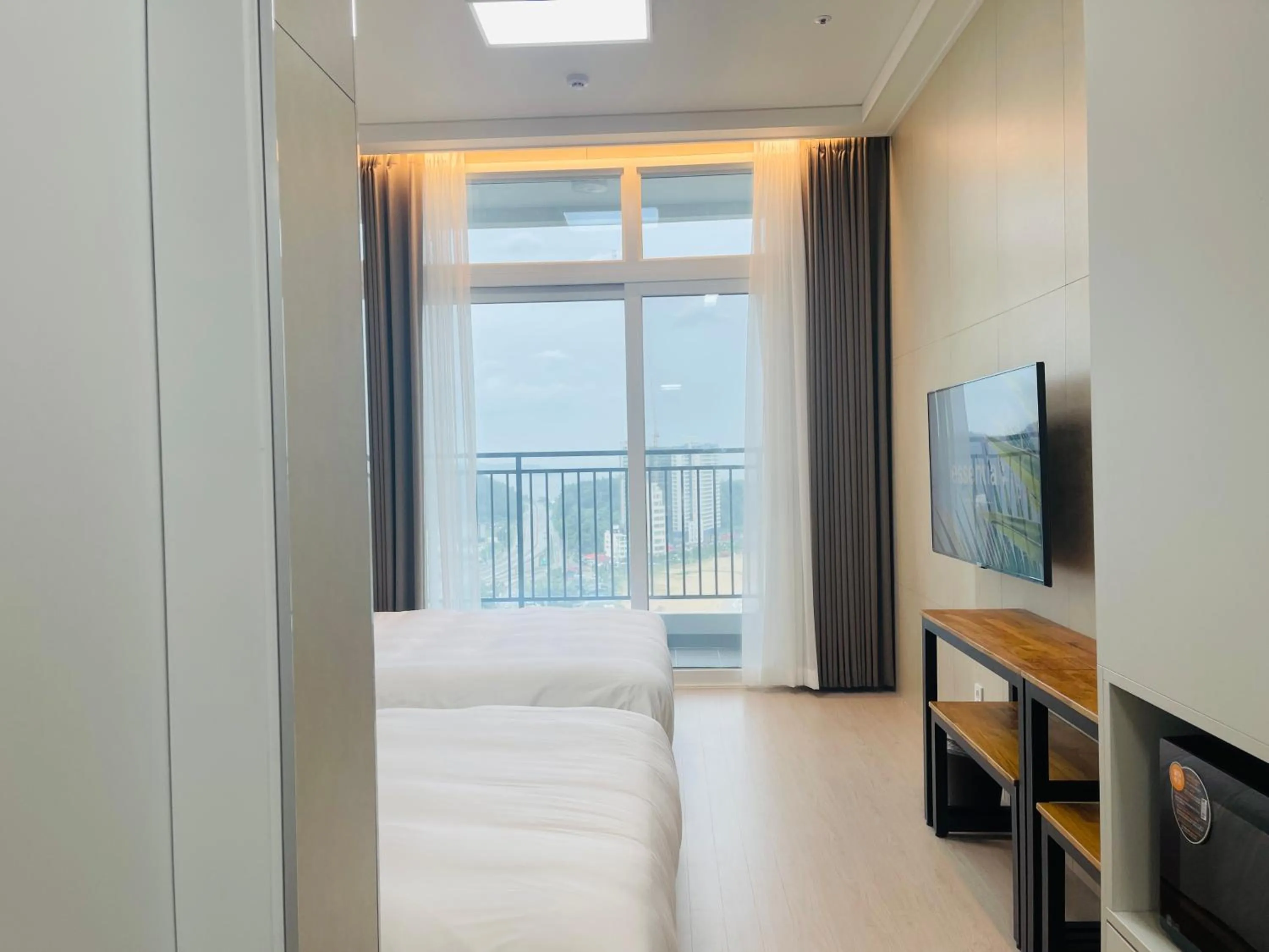 Bed in SurfResort INN-The City YangYang