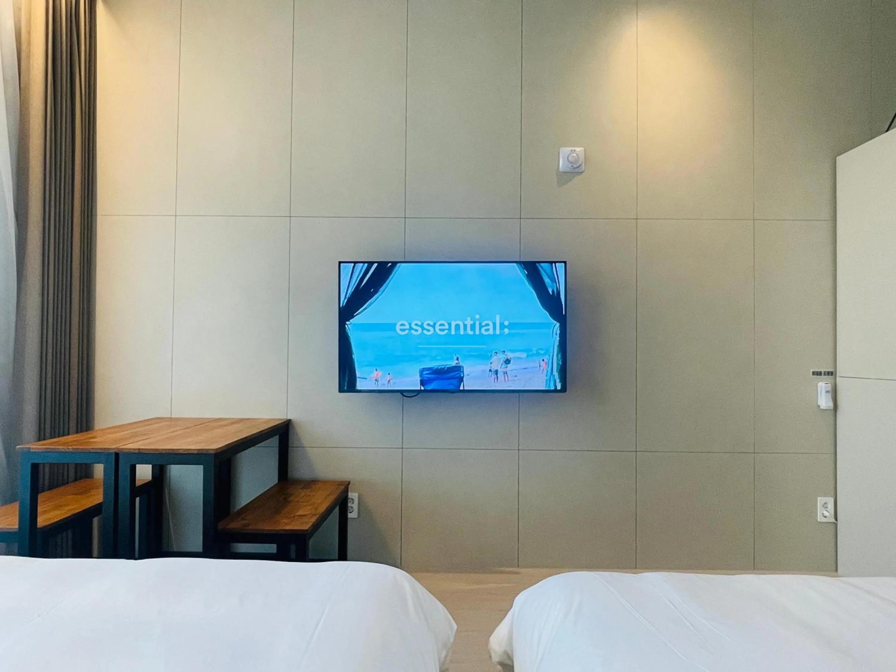 Bed in SurfResort INN-The City YangYang