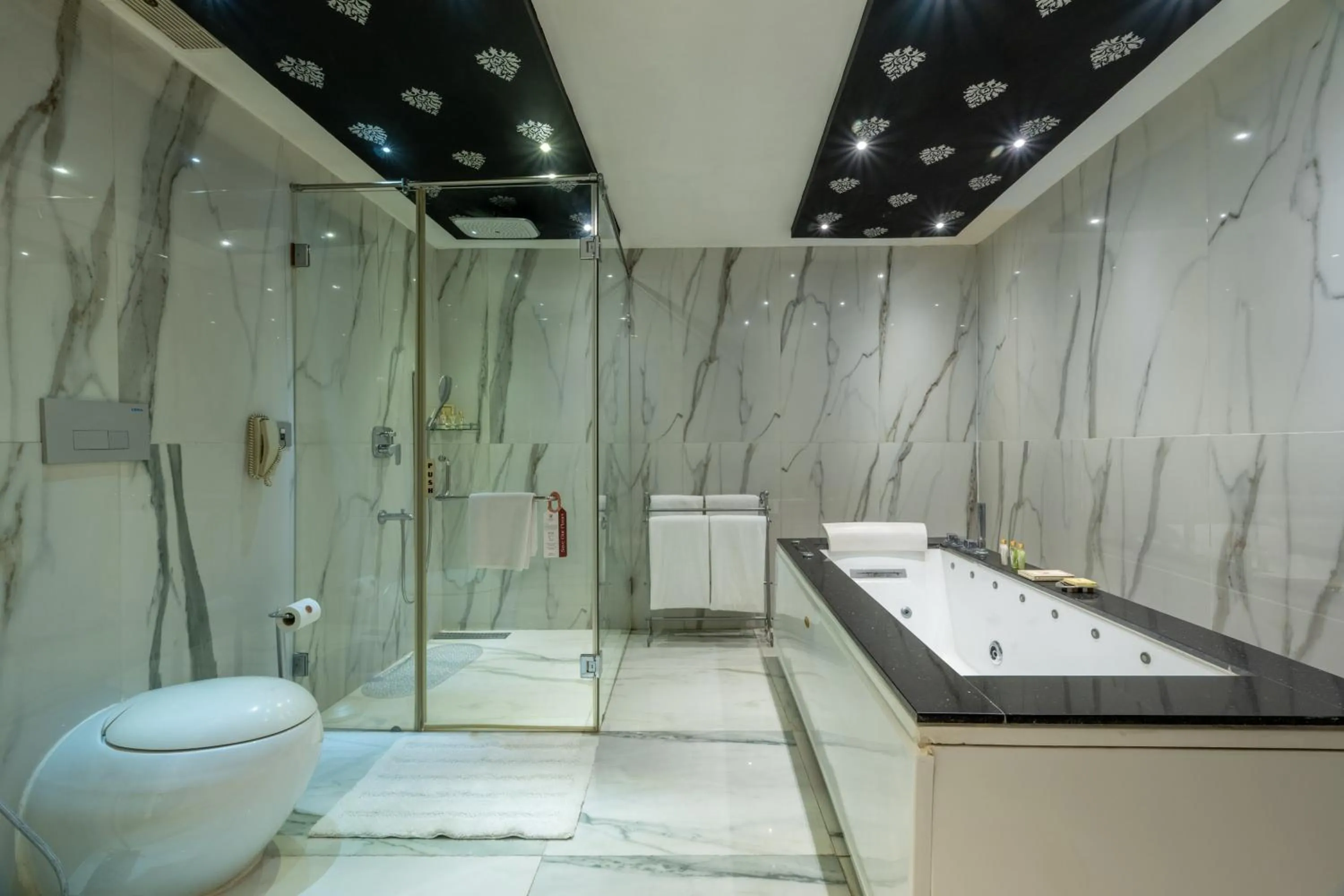 Shower in Chokhi Dhani The Ethnic 5-Star Deluxe Resort