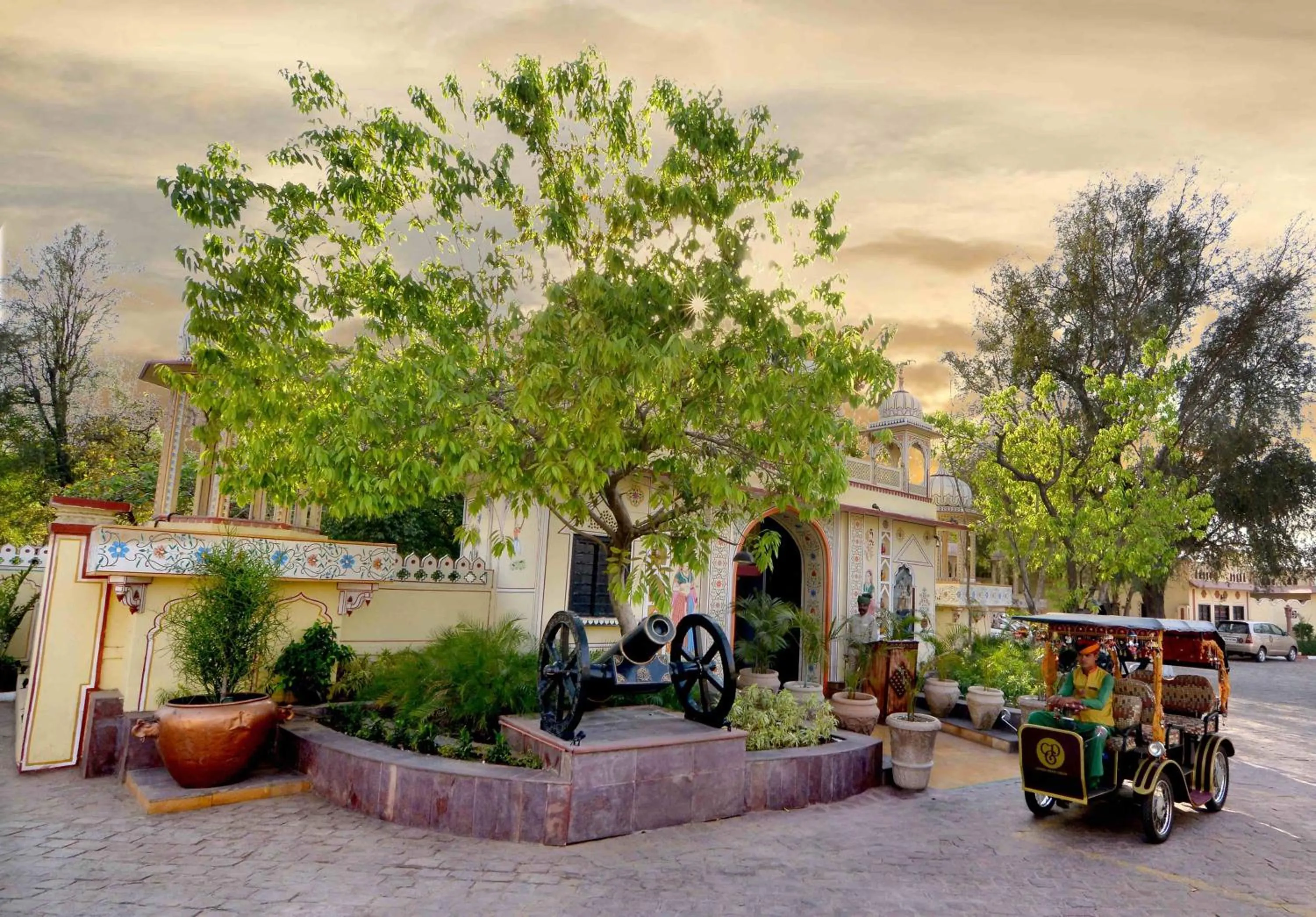 Property building in Chokhi Dhani The Ethnic 5-Star Deluxe Resort