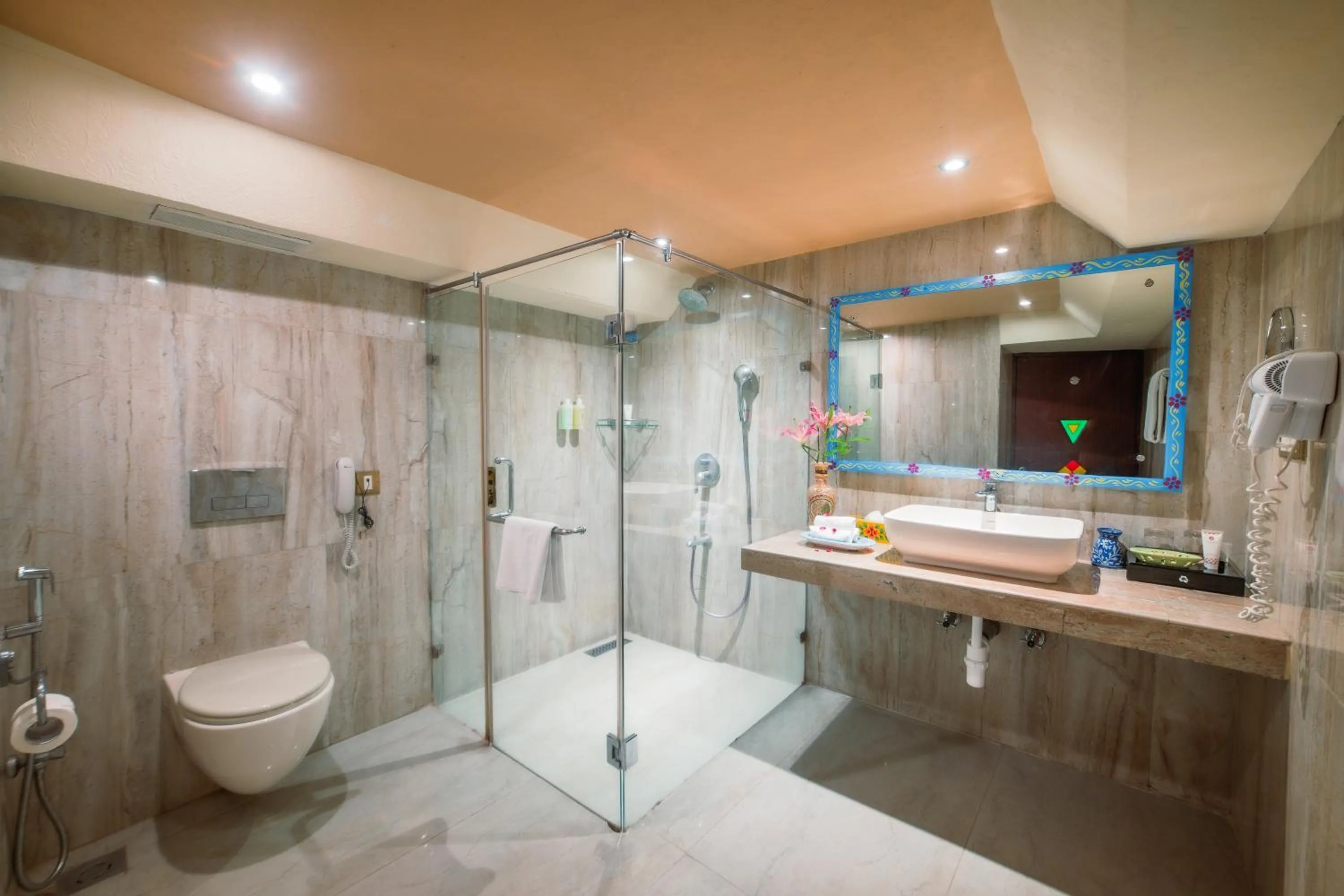 Bathroom in Chokhi Dhani The Ethnic 5-Star Deluxe Resort