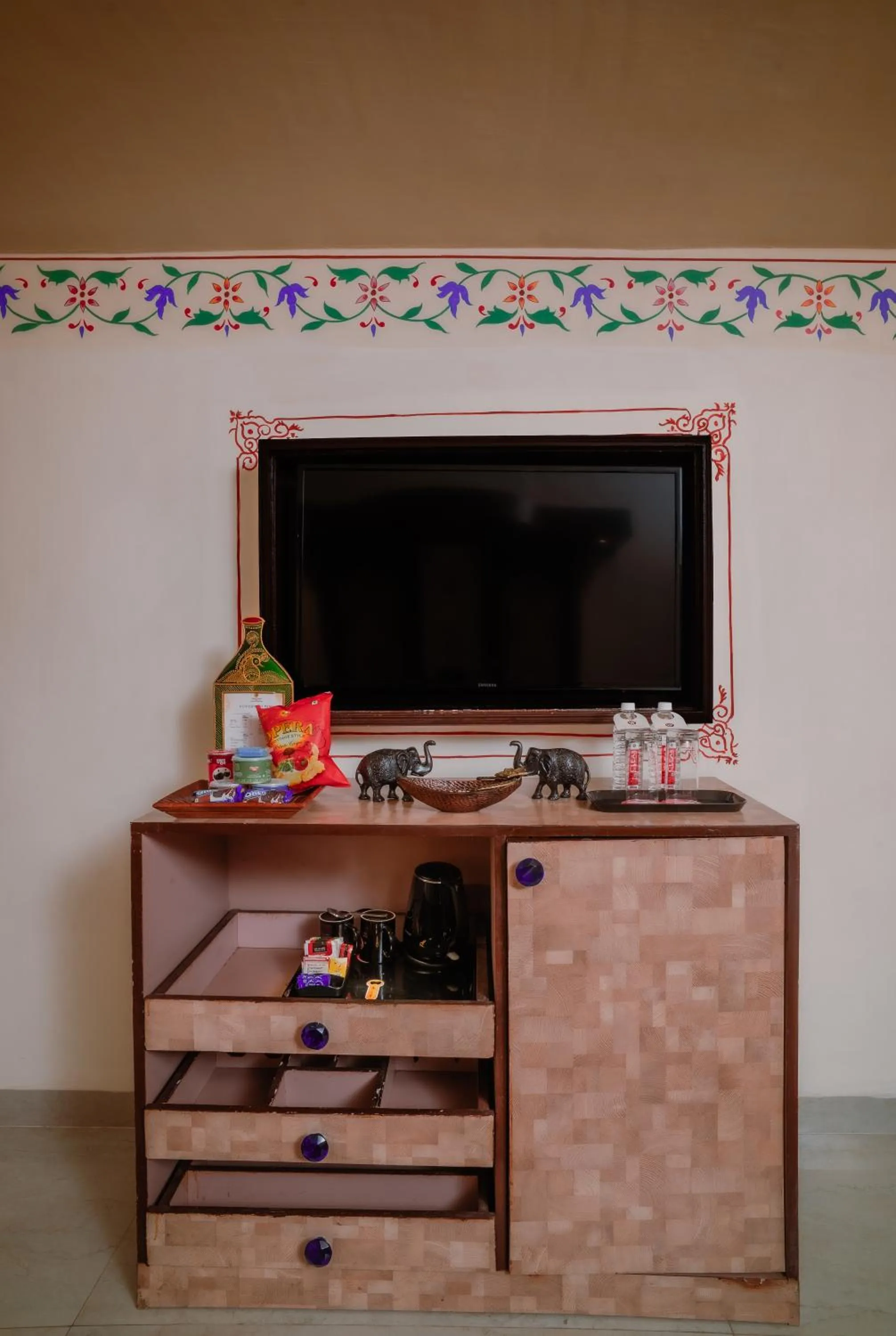 minibar in Chokhi Dhani The Ethnic 5-Star Deluxe Resort