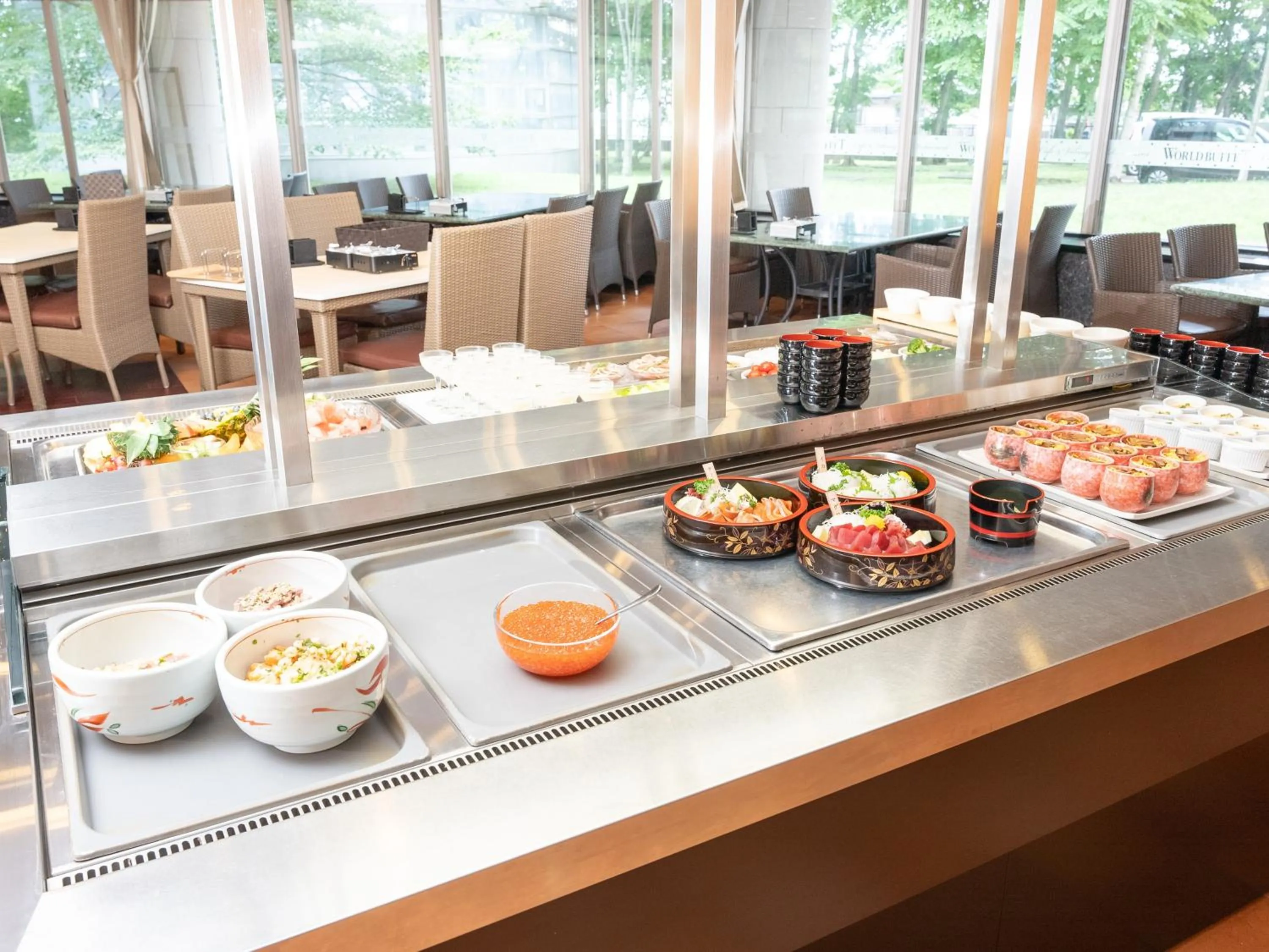 Food in LiVEMAX Resort Upopoi Shiraoi Onsen