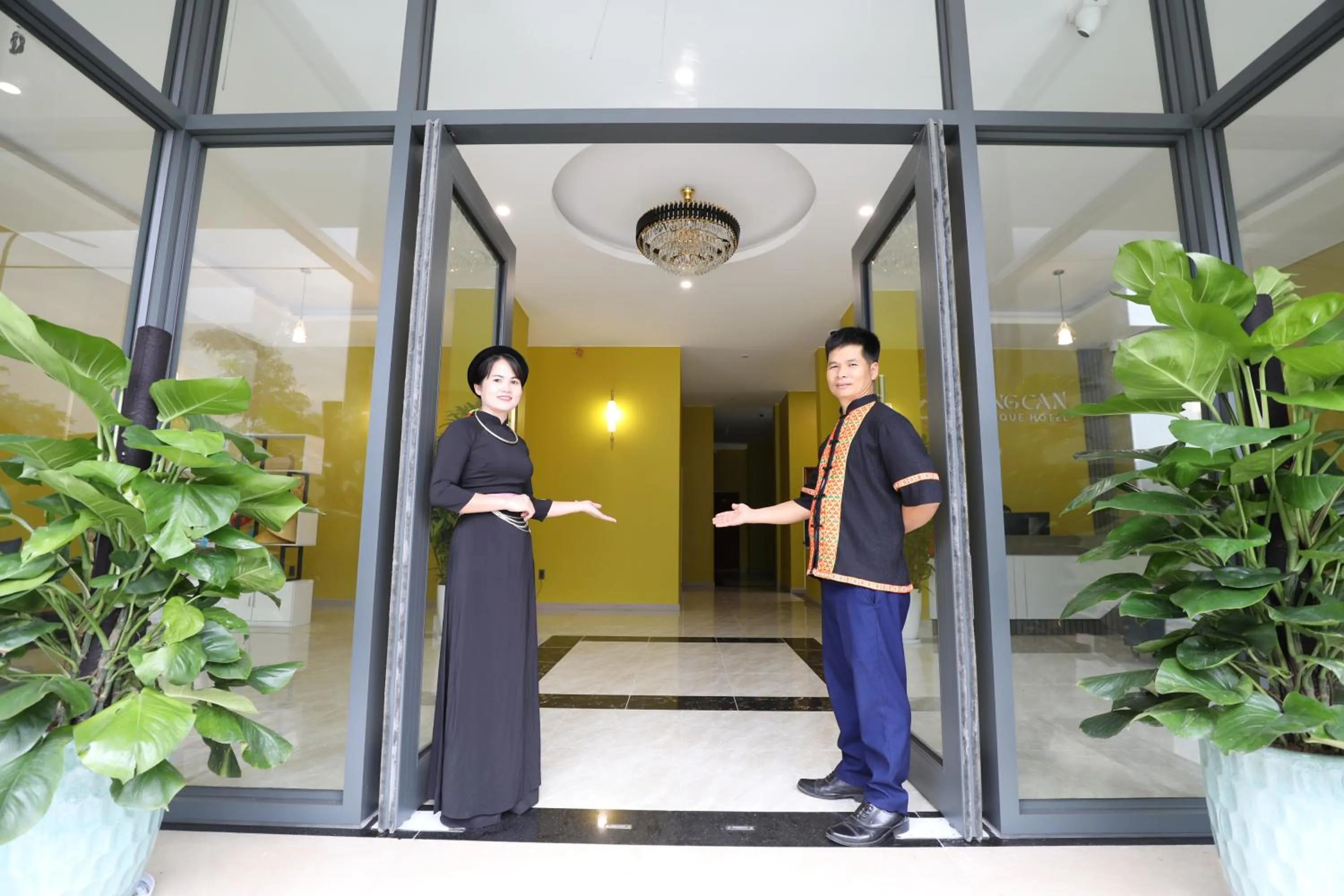 Lobby or reception in Lang Can Boutique Hotel