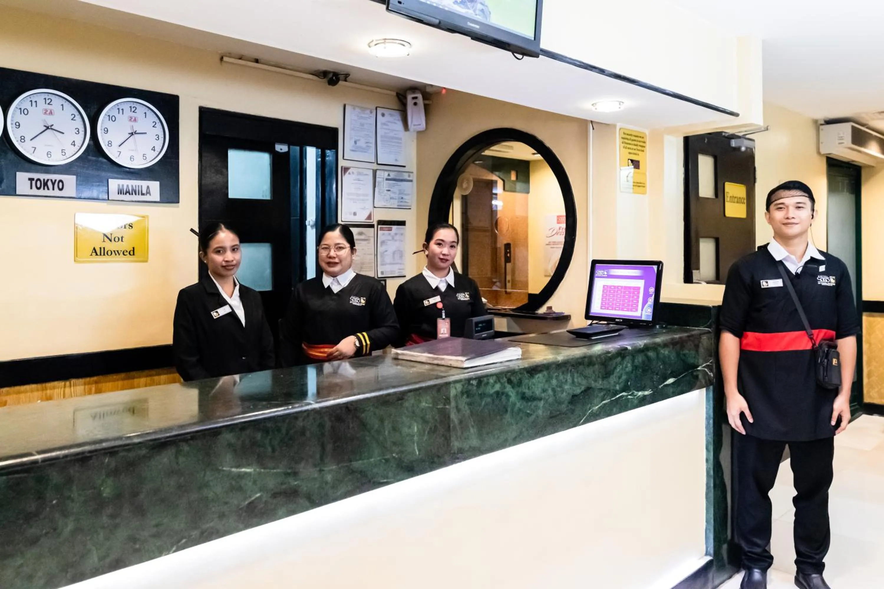 Lobby or reception in Hotel Sogo Novaliches