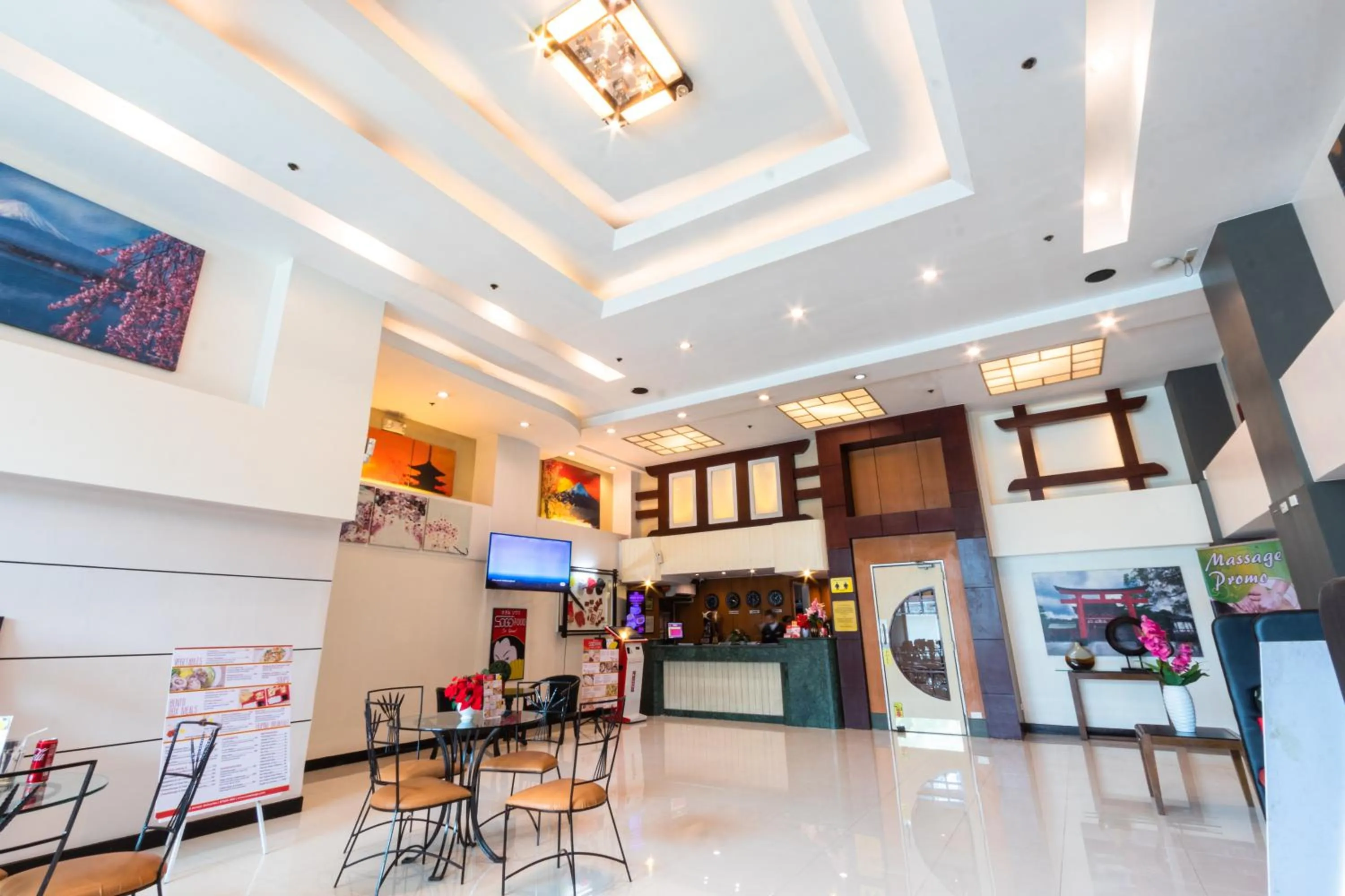 Lobby or reception in Hotel Sogo Santolan