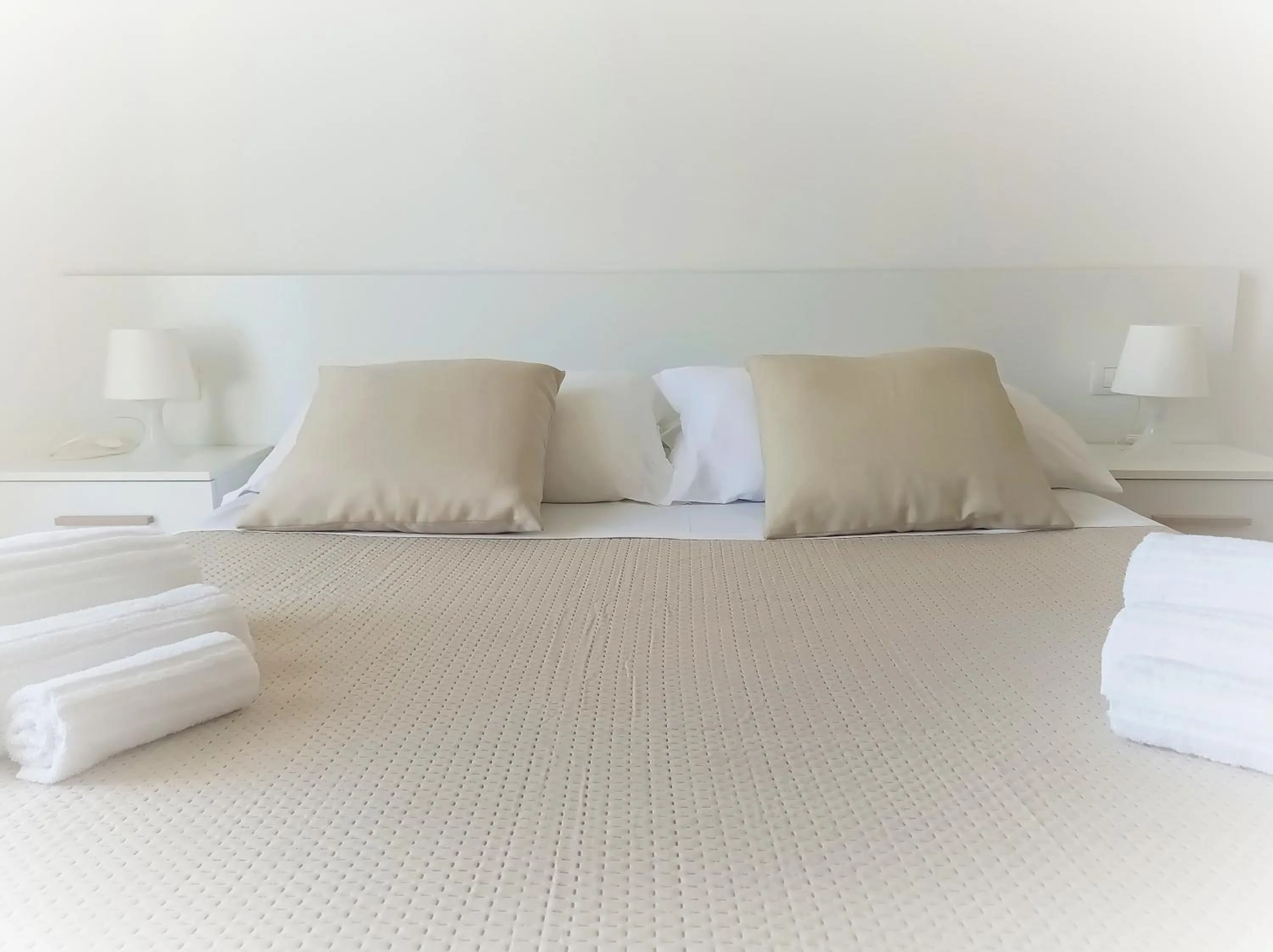 Bed in IL MELOGRANO RESIDENCE MARZAMEMI