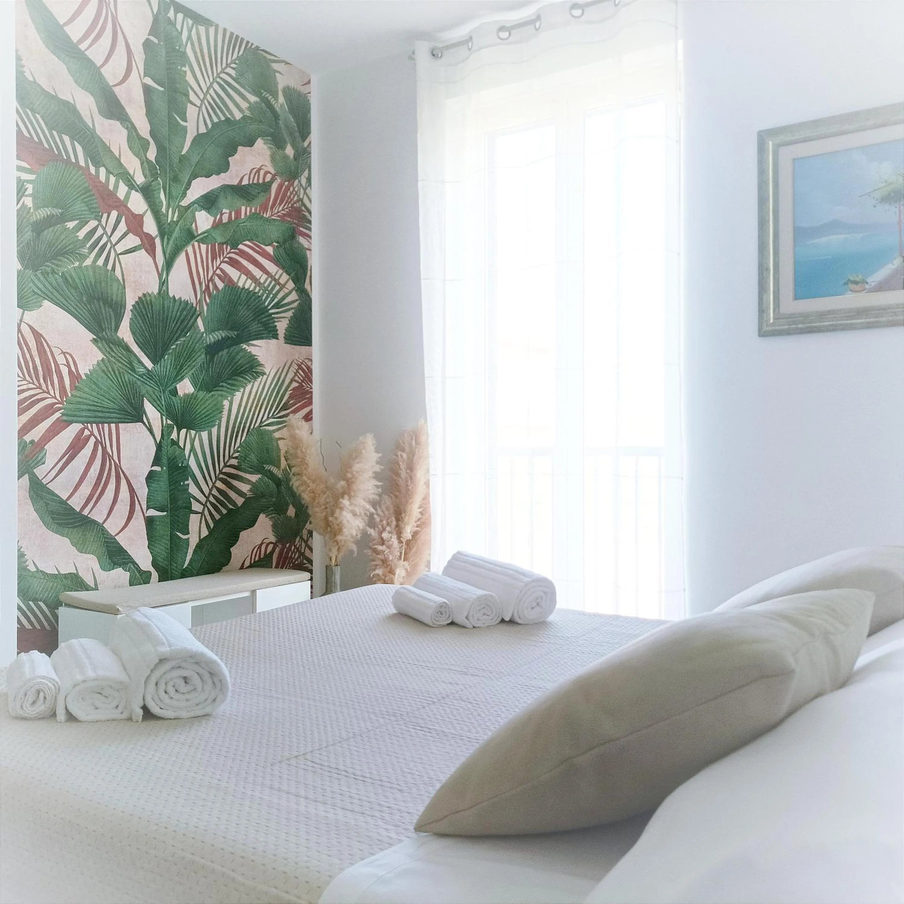 Bed in IL MELOGRANO RESIDENCE MARZAMEMI