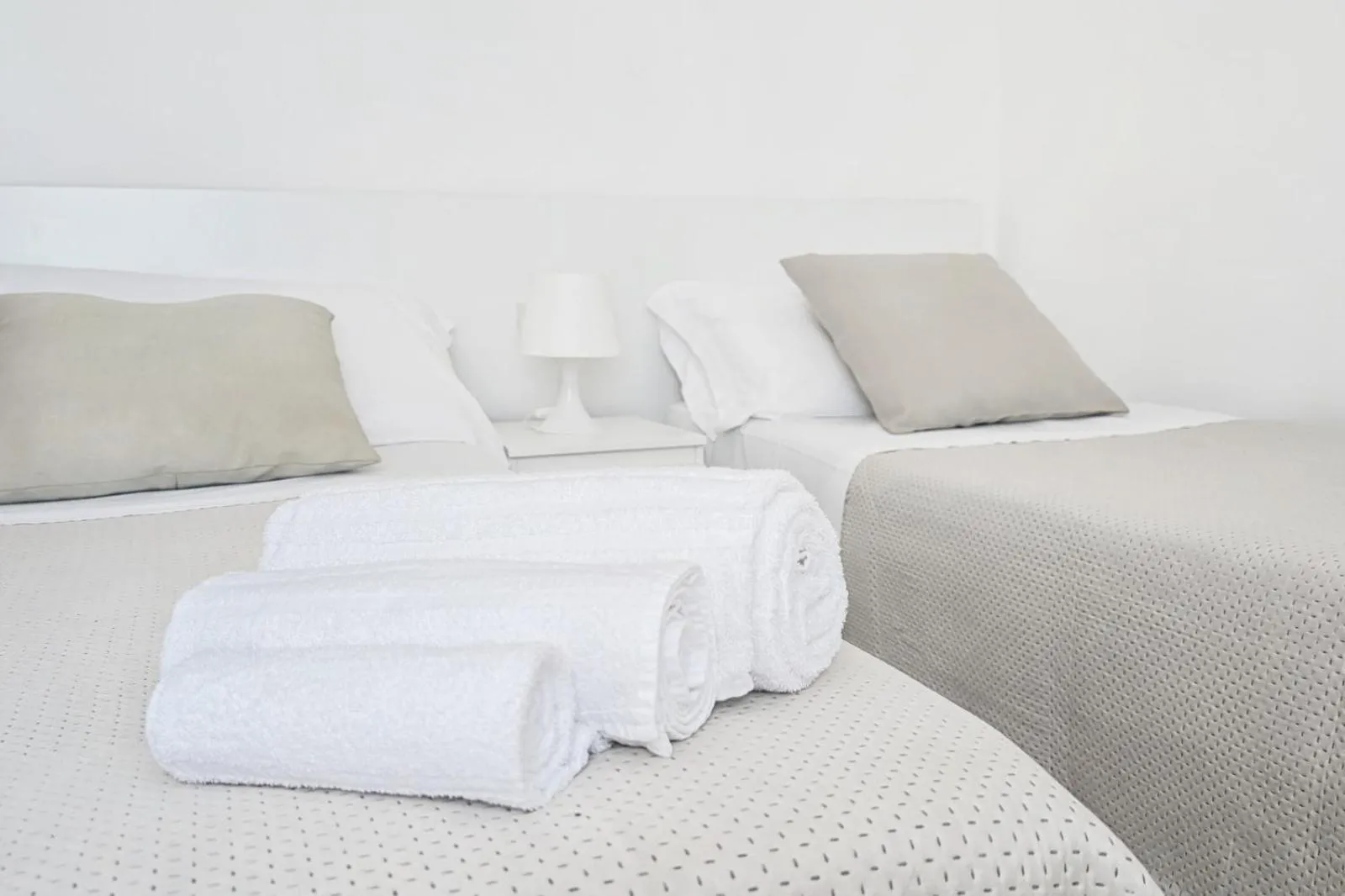 Bed in IL MELOGRANO RESIDENCE MARZAMEMI