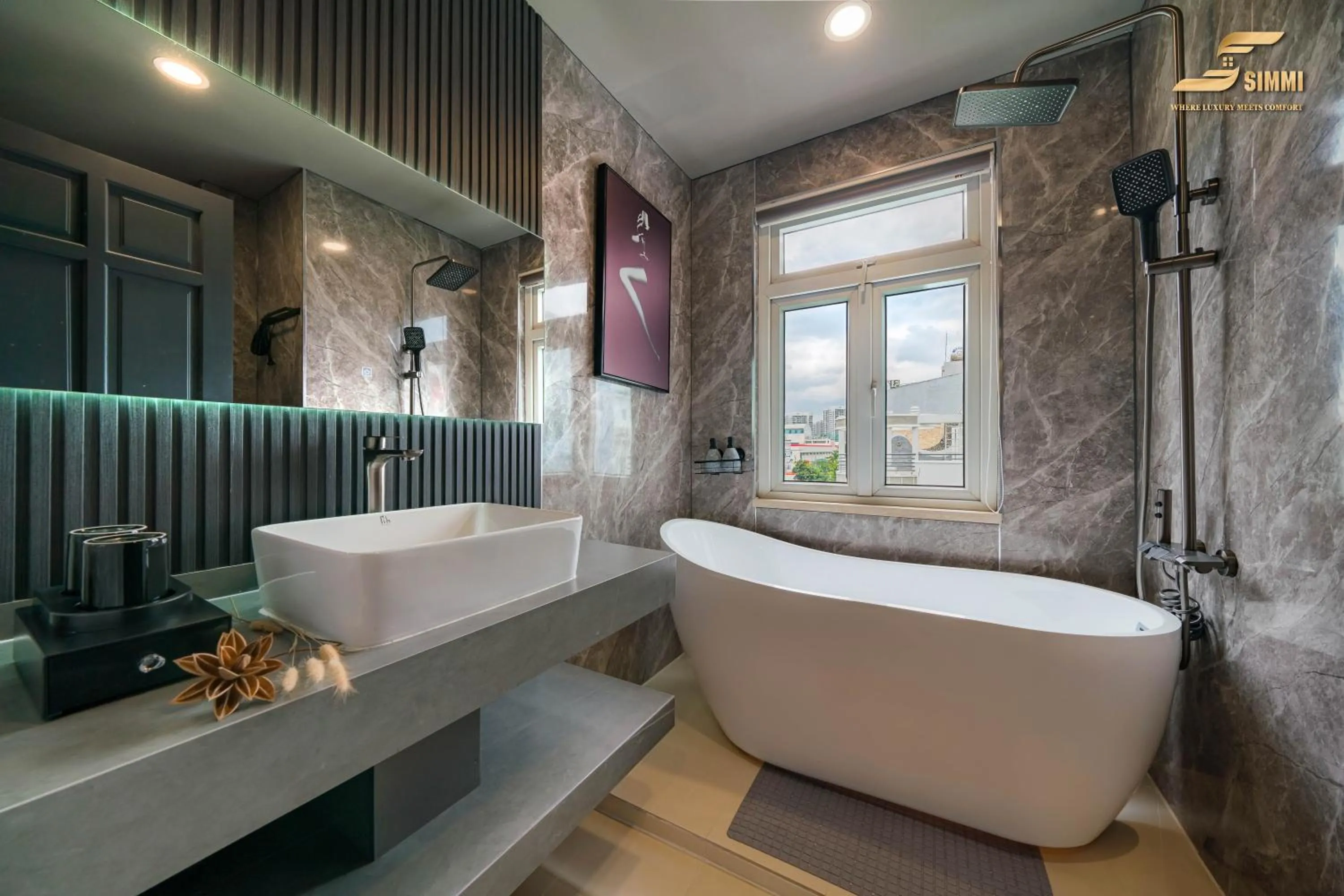 Shower in Simmi Signature Hotel & Apartment