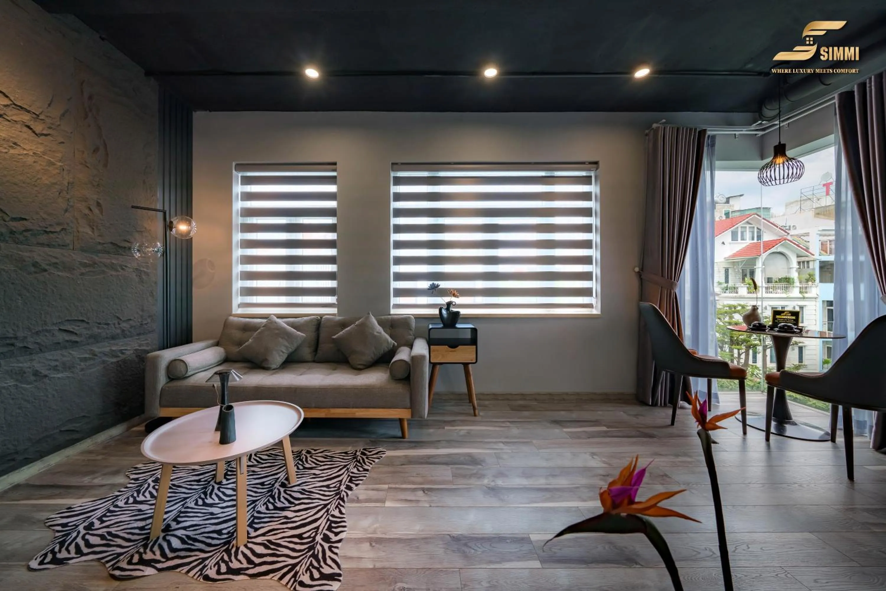 Seating area in Simmi Signature Hotel & Apartment