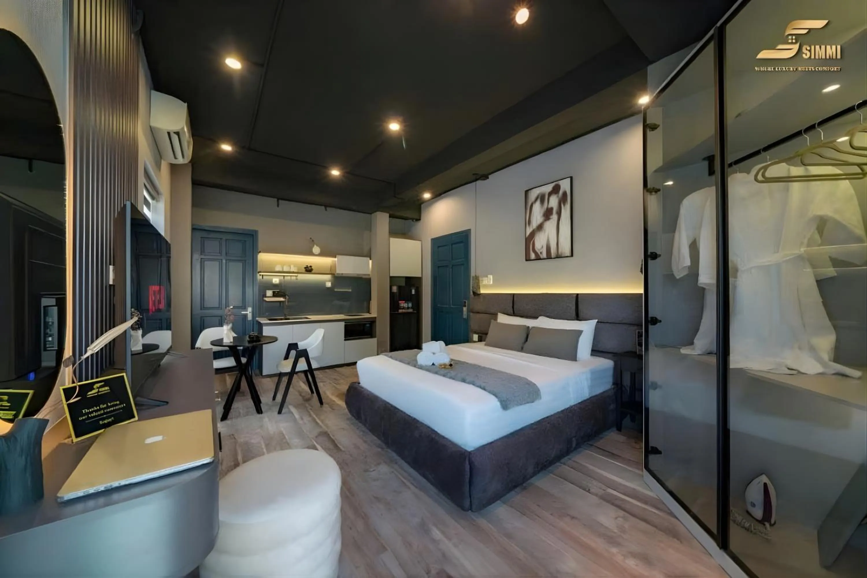 Bed in Simmi Signature Hotel & Apartment