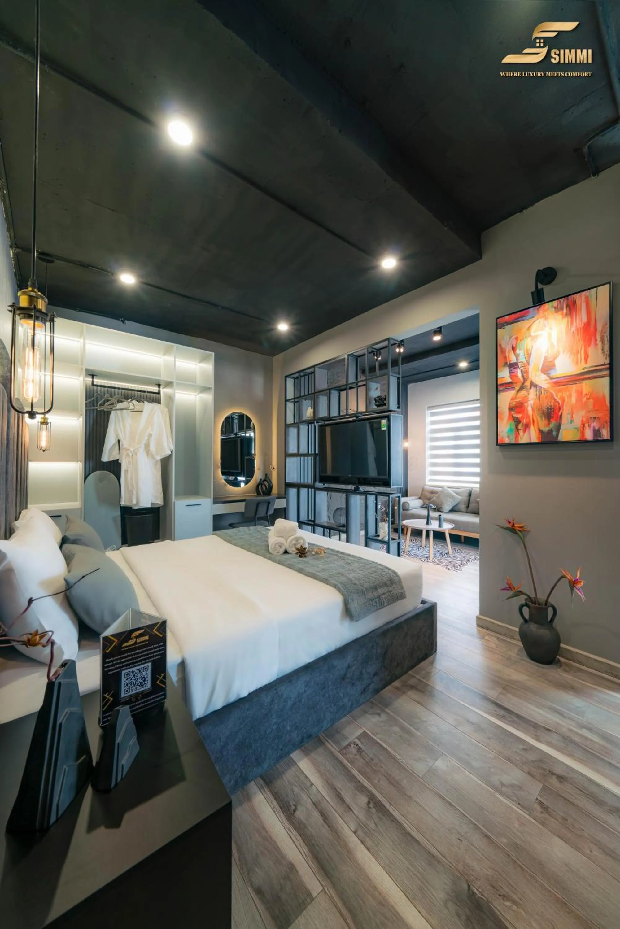 Bedroom, Bed in Simmi Signature Hotel & Apartment