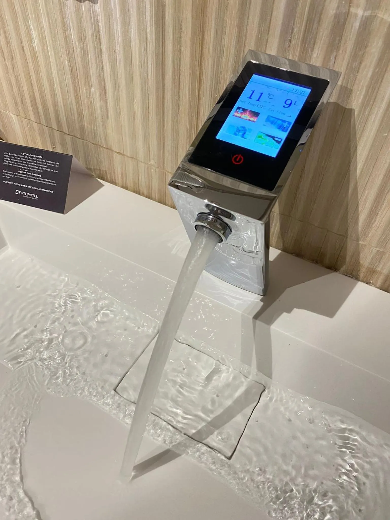 Bathroom in Futurotel Sevilla